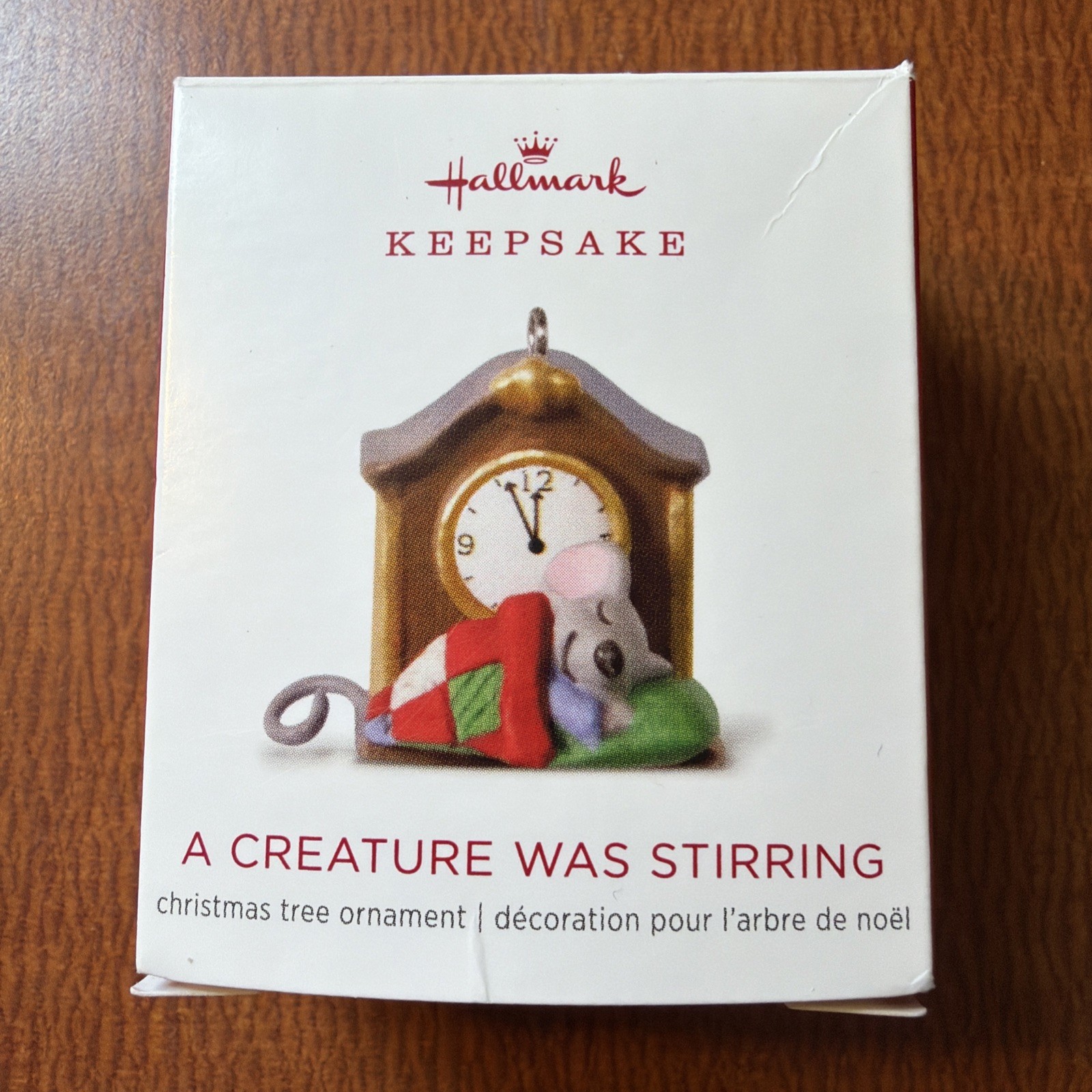 Hallmark: A Creature Was Stirring Series 3rd  Miniature Keepsake Ornament - 2018