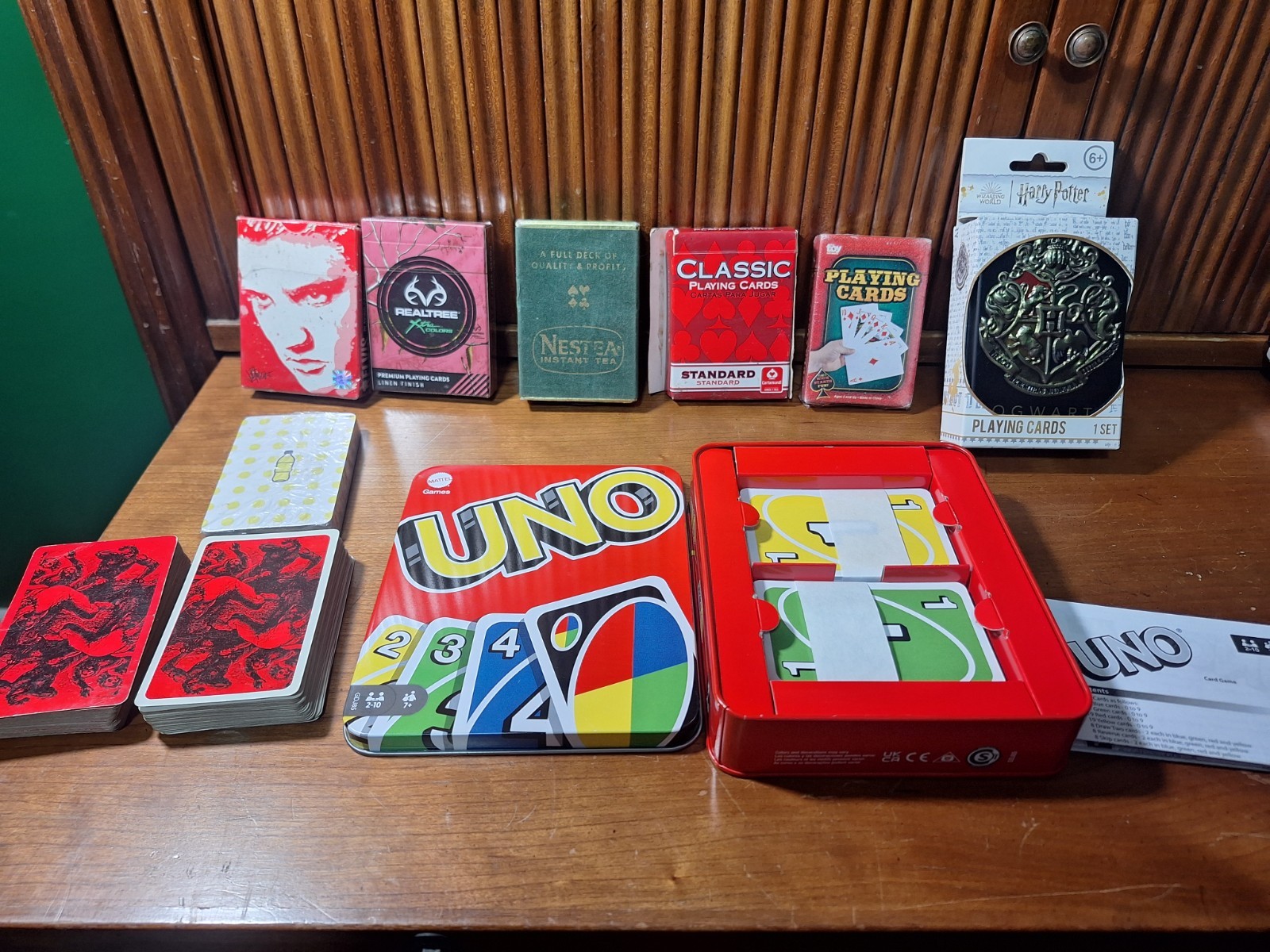 Playing Card Lot Harry Potter Elvis Nestea UNO Vintage Novelty Decks 10+