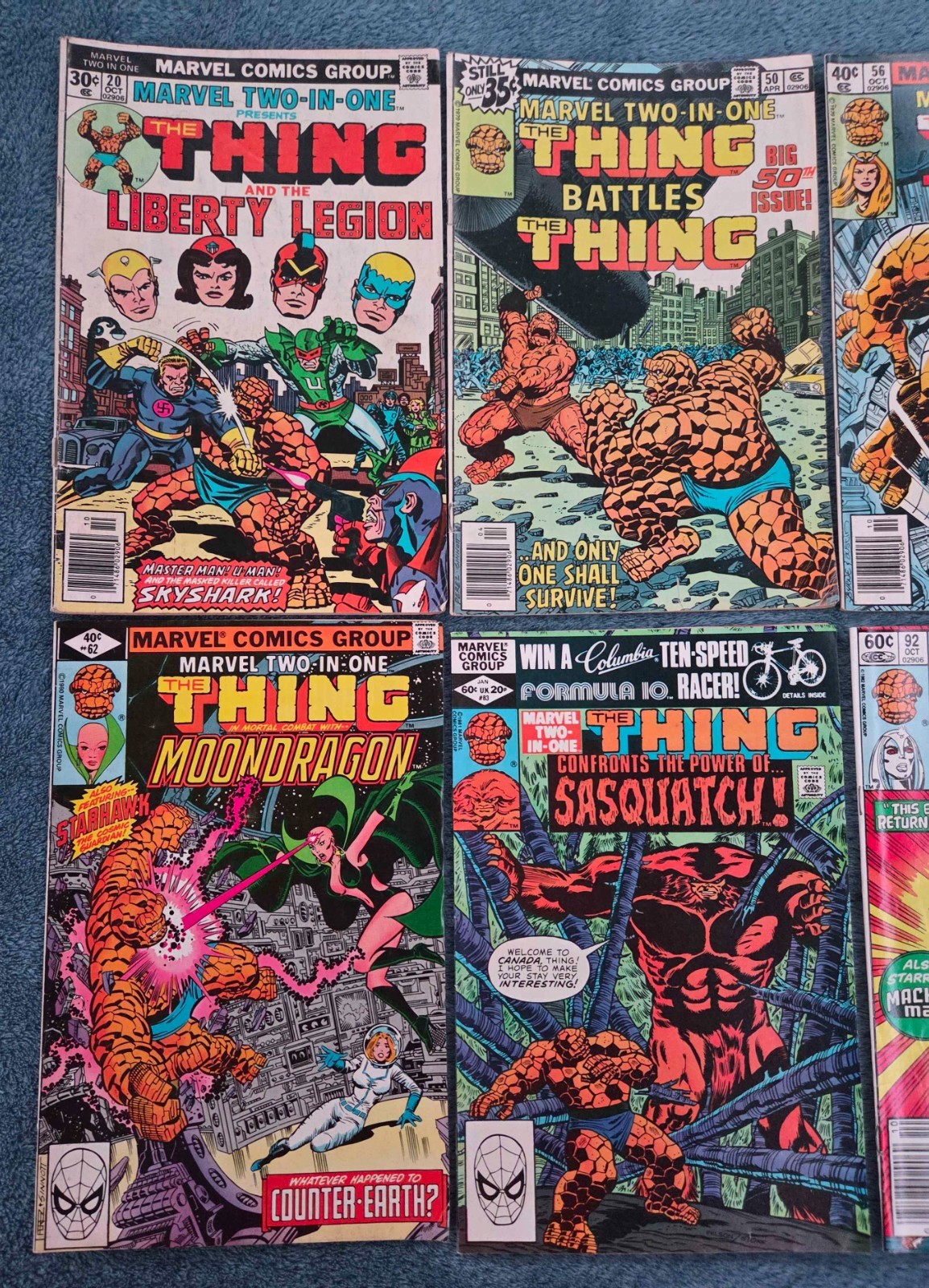 Marvel Two-In-one Bronze Comic Age Lot of 10 |VG|VG/VF|VF/NM COMBINED SHIPPING