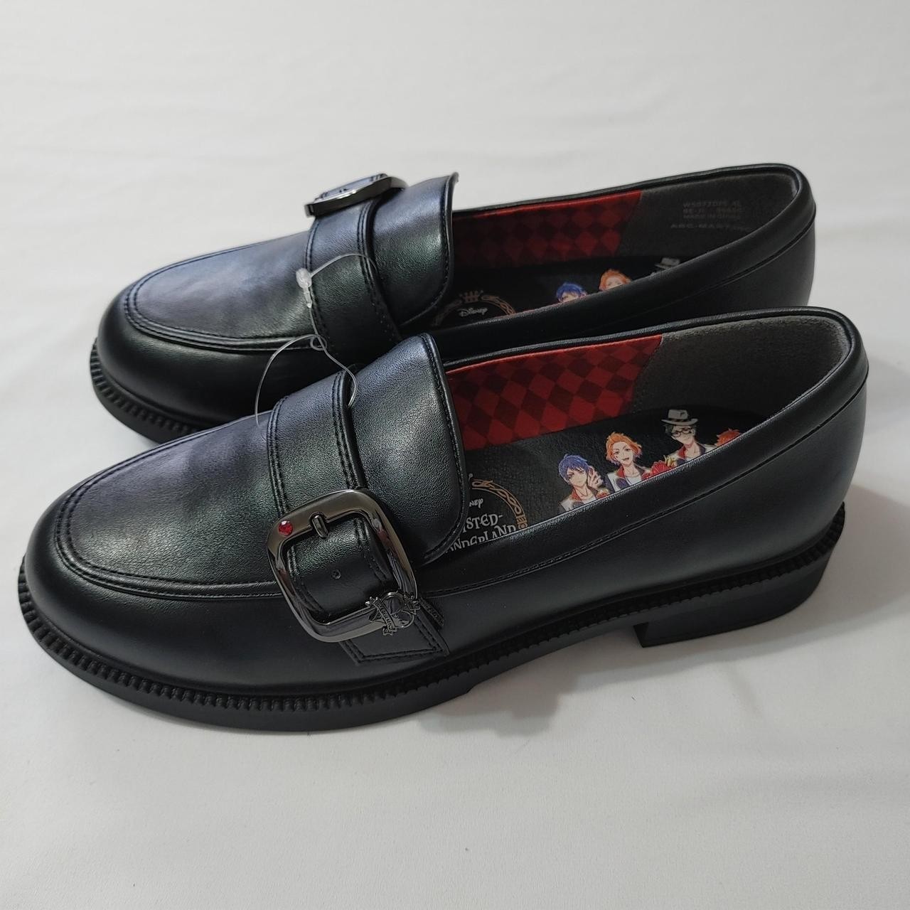 NWOT Disney Twisted Wonderland Heartslabyul Loafers 25cm Or Womens US Size 8