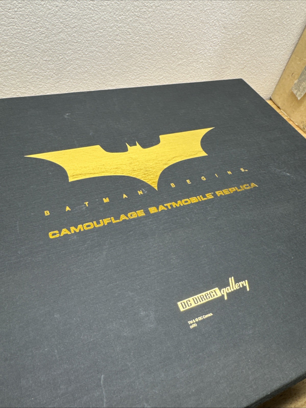 DC Direct Gallery Camouflage Batmobile Replica 0342 of 1000 Please Read
