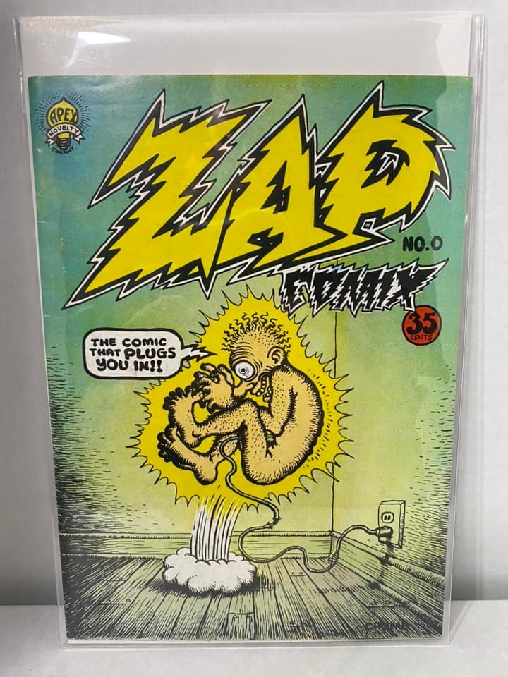 36123: Apex Novelties ZAP COMIX #1 VF Grade