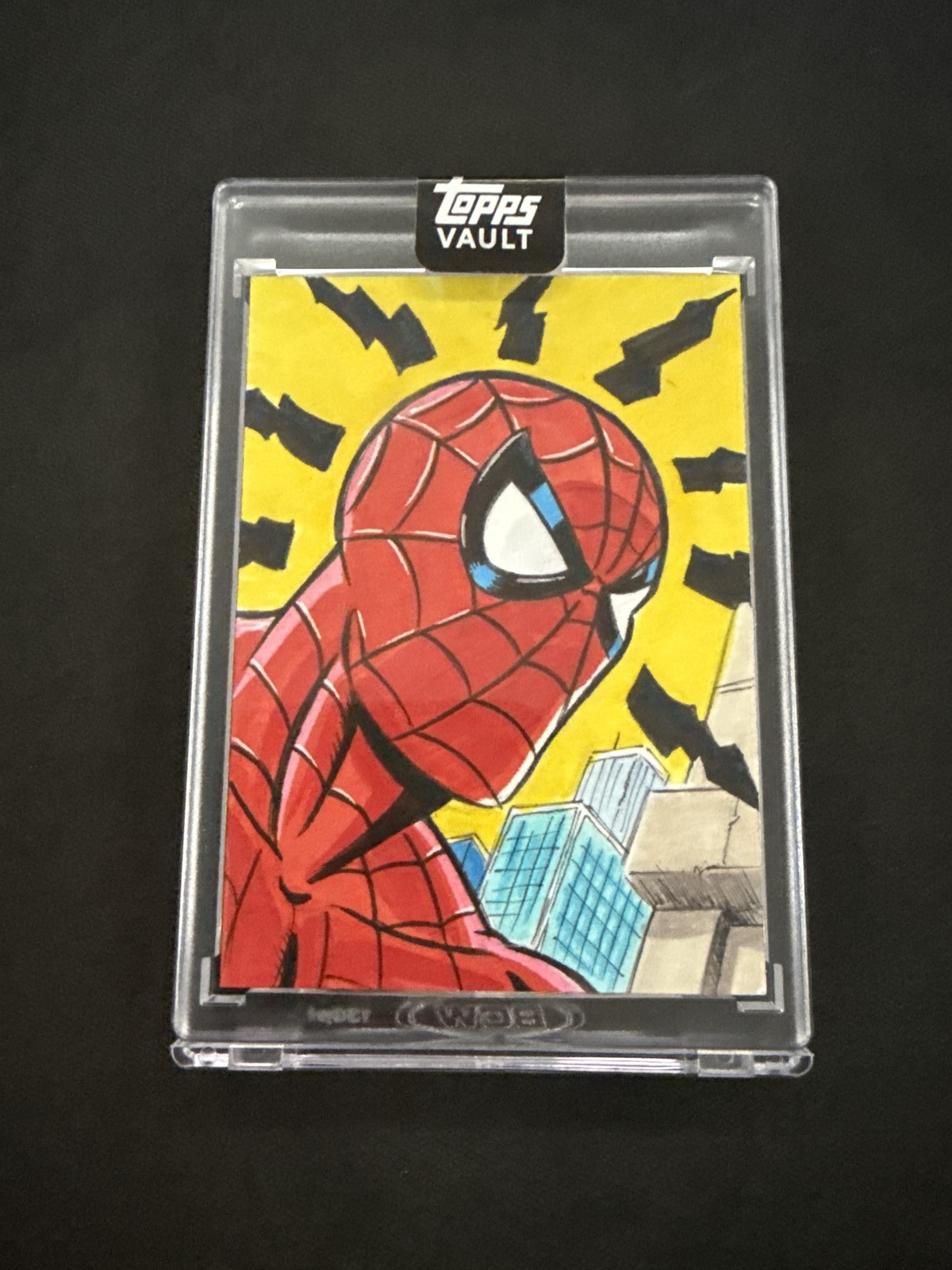 2026 Topps Marvel Vault Premiere Sketches Spider-Man by Louis Womble 1/1