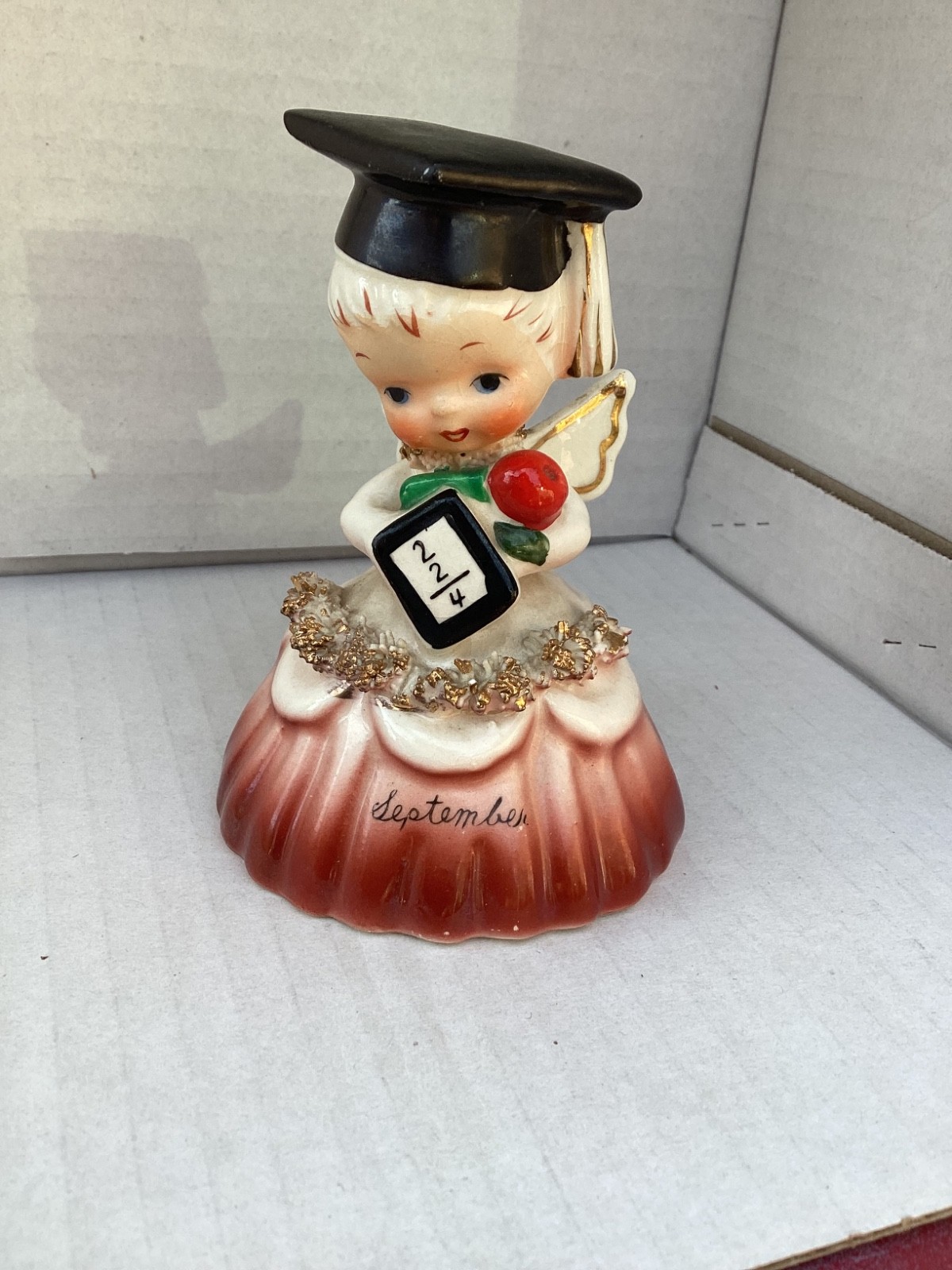 Vintage Angel Napco September Graduation  Numbered S13071