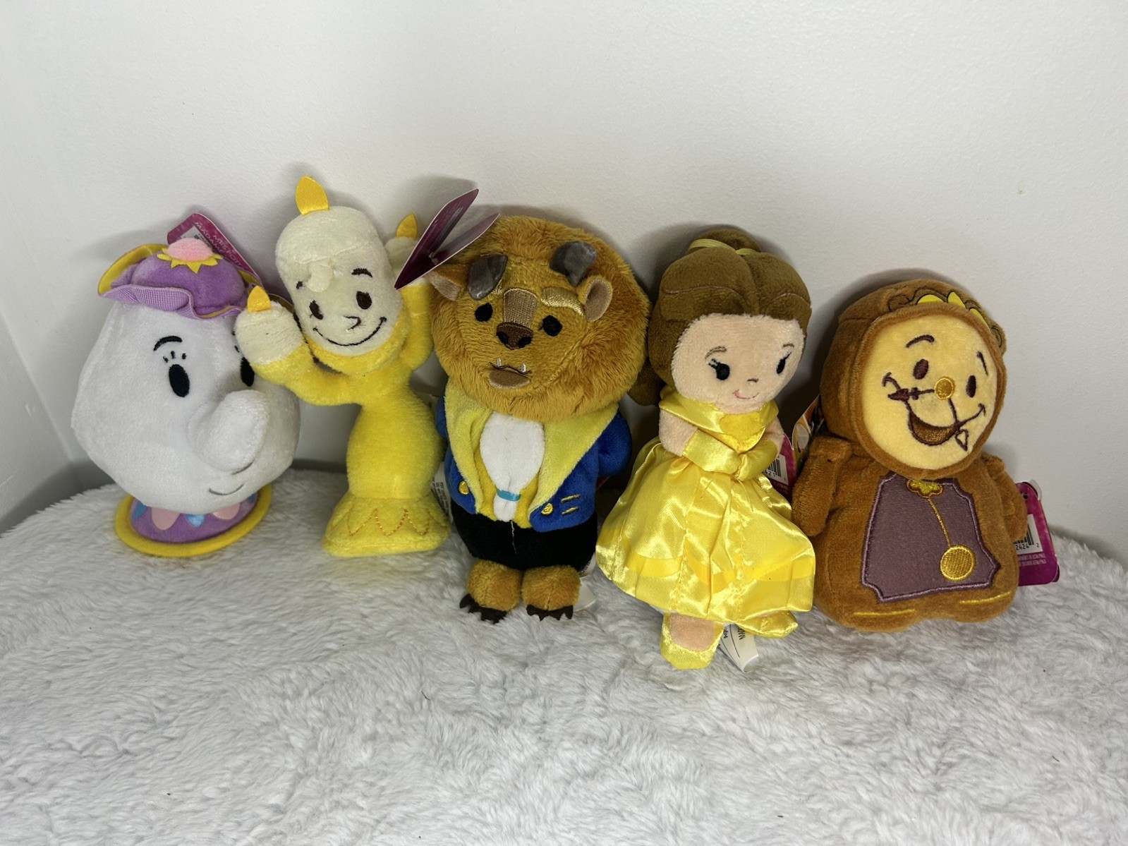 Just Play Beauty & the Beast Plush Lot of 5 Lumiere Mrs Potts Cogsworth NWT Just Play Beauty & the Beast Plush Lot of 5 Lumiere Mrs Potts Cogsworth NWT