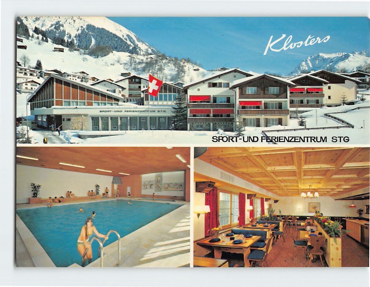Postcard Sports and Holiday Center STG Klosters Switzerland