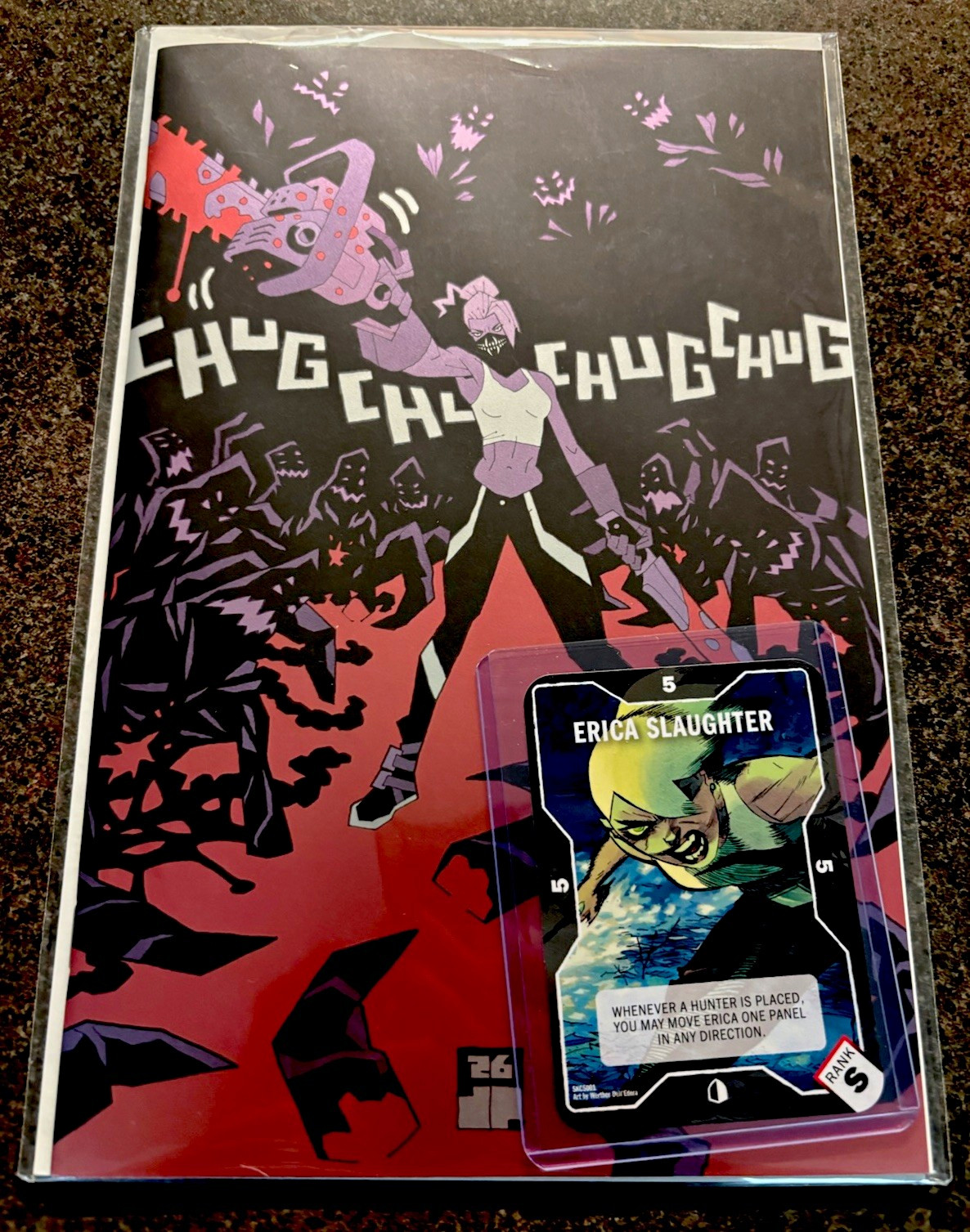 SIKTC 50 Foil Joe Palmer & Card RARE Something is Killing the Children Comic