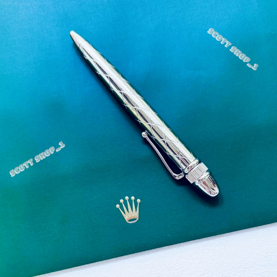Rolex Vintage Palladium Finish Pen Rare Collectible VIP Gift Box