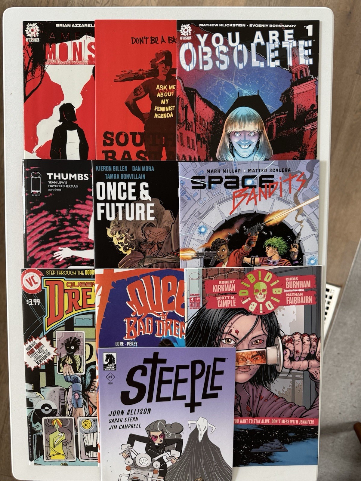 INDEPENDENT COMIC LOT -10 BOOKS- Image, Boom, Vault, Dark Horse, Aftershock NM