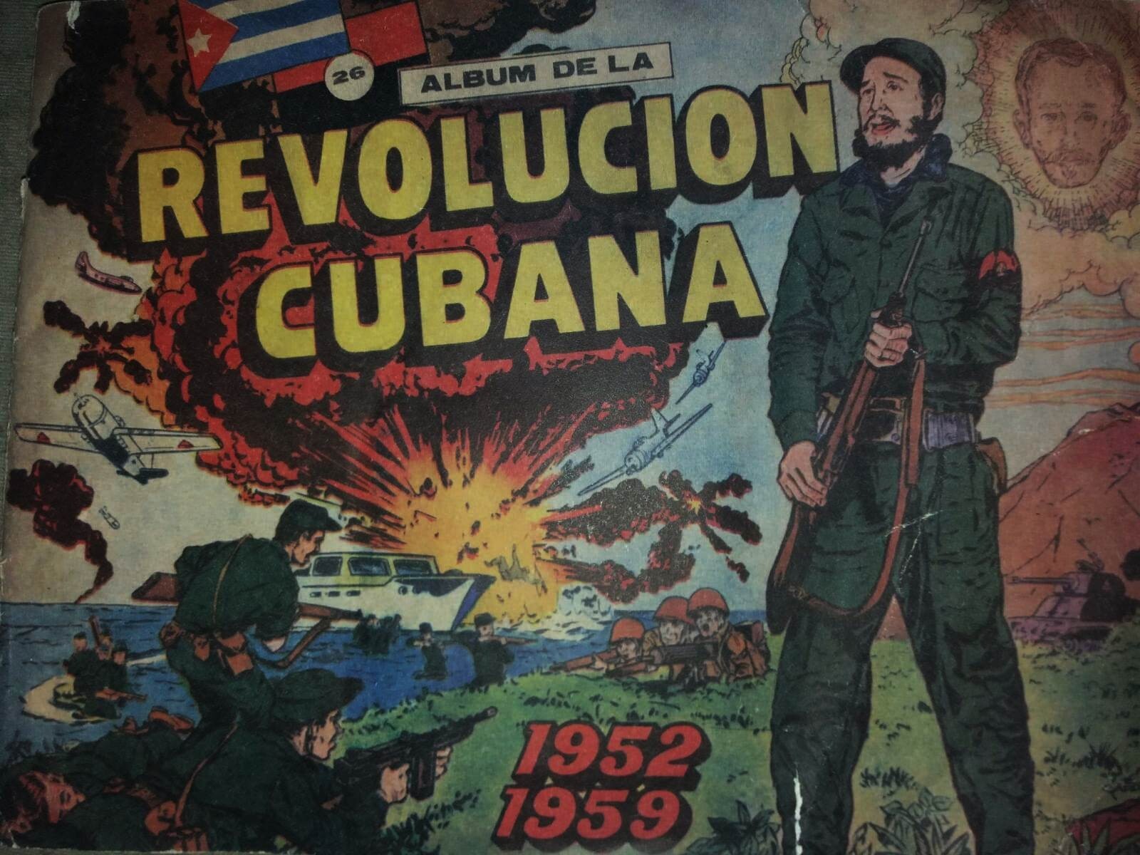 ALBUM DE LA REVOLUCION CUBANA 1952 1959 con 268 figuritas