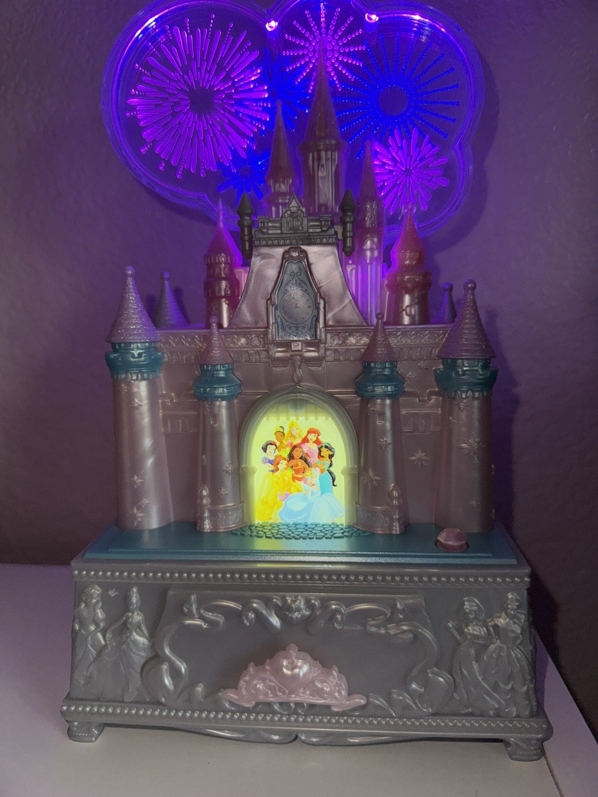 Disney Princess Wishes Ultimate 100th Celebration Castle Musical Jewelry Box