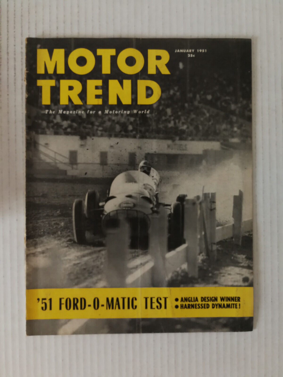 Motor Trend January 1951  Ford-O-Matic Motor Trails - Anglia Design Winner  723