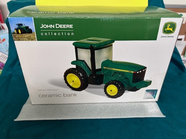 1998 John Deere Tractor Americas Favorite Enesco Savings Bank  Ceramic