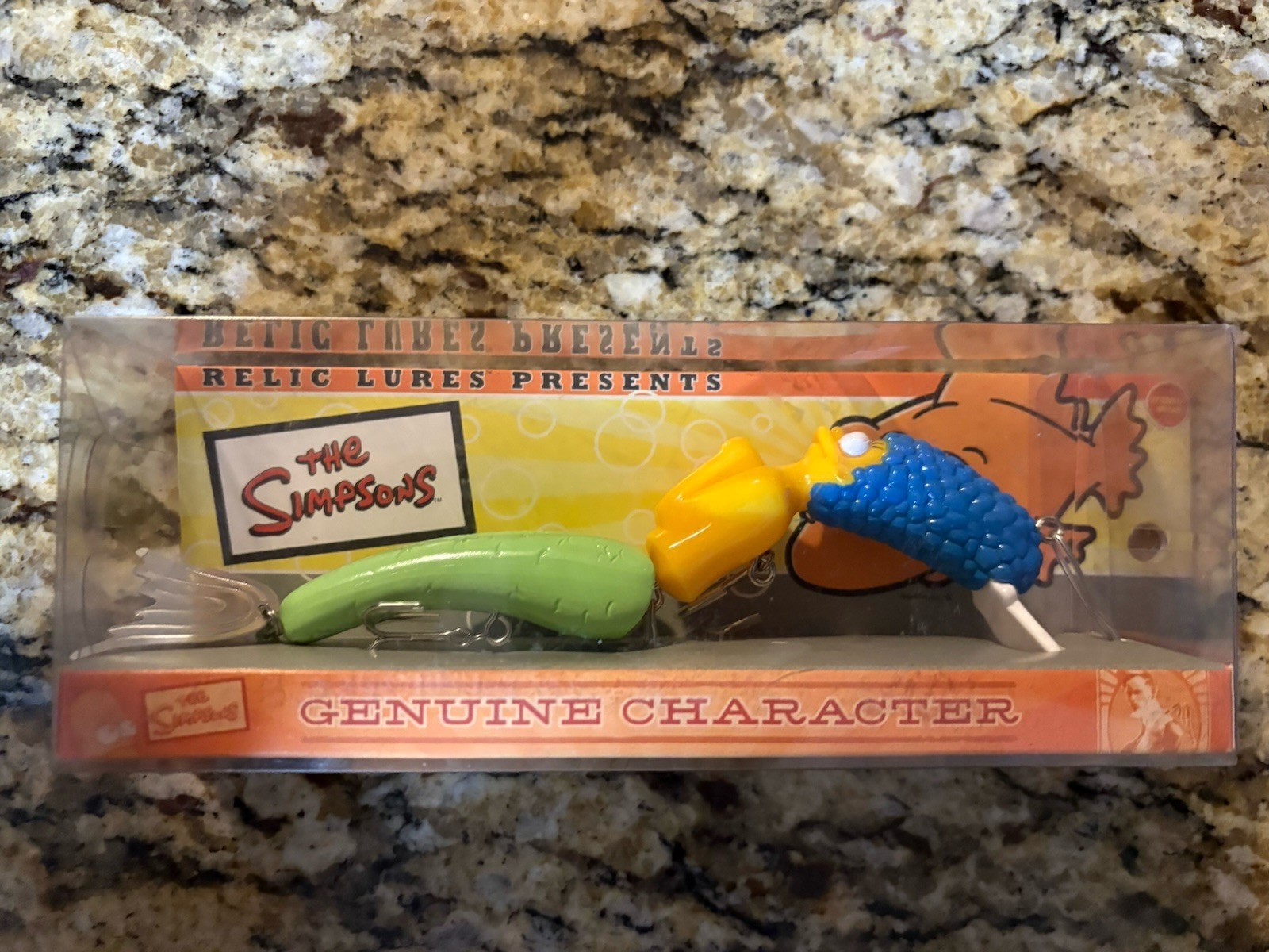 Vintage 2002 The Simpson Marge Relic Fishing Lures novelty New See Description 