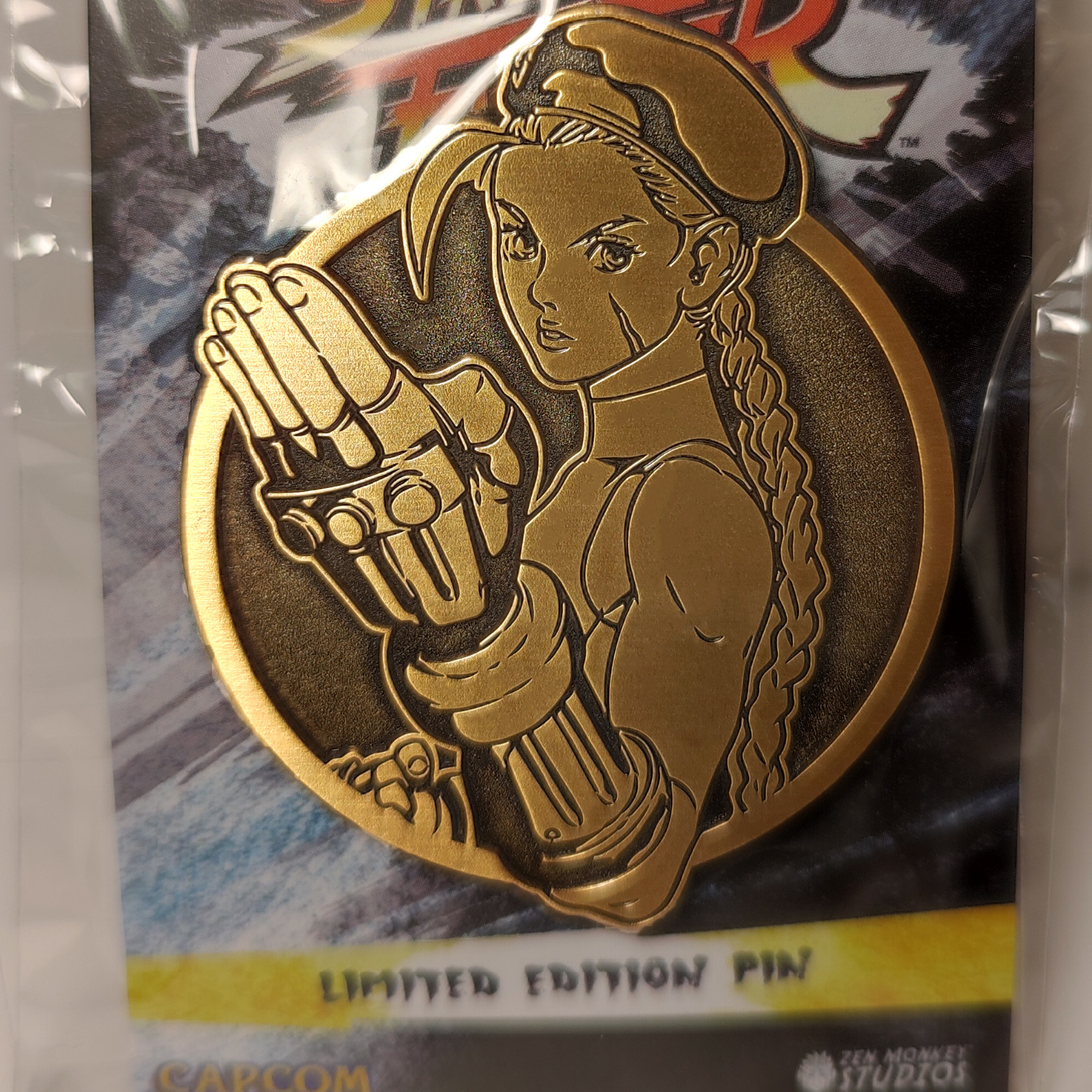 Official Street Fighter Limited Edition Collectible Enamel Pins You Choose