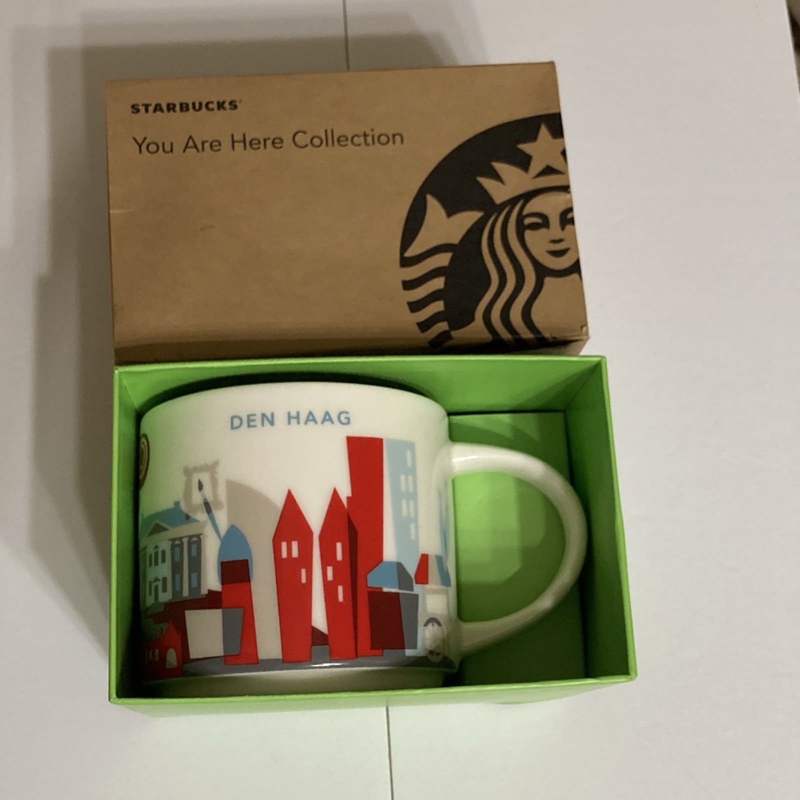 Starbucks Den Haag YAH Mug The Hague Netherlands You Are Here New