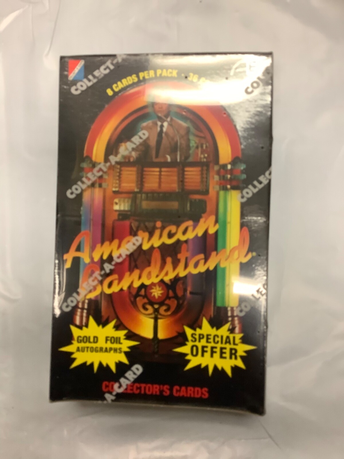 1993 Collect-A-Card American Bandstand Trading Cards Factory Sealed Box of 36
