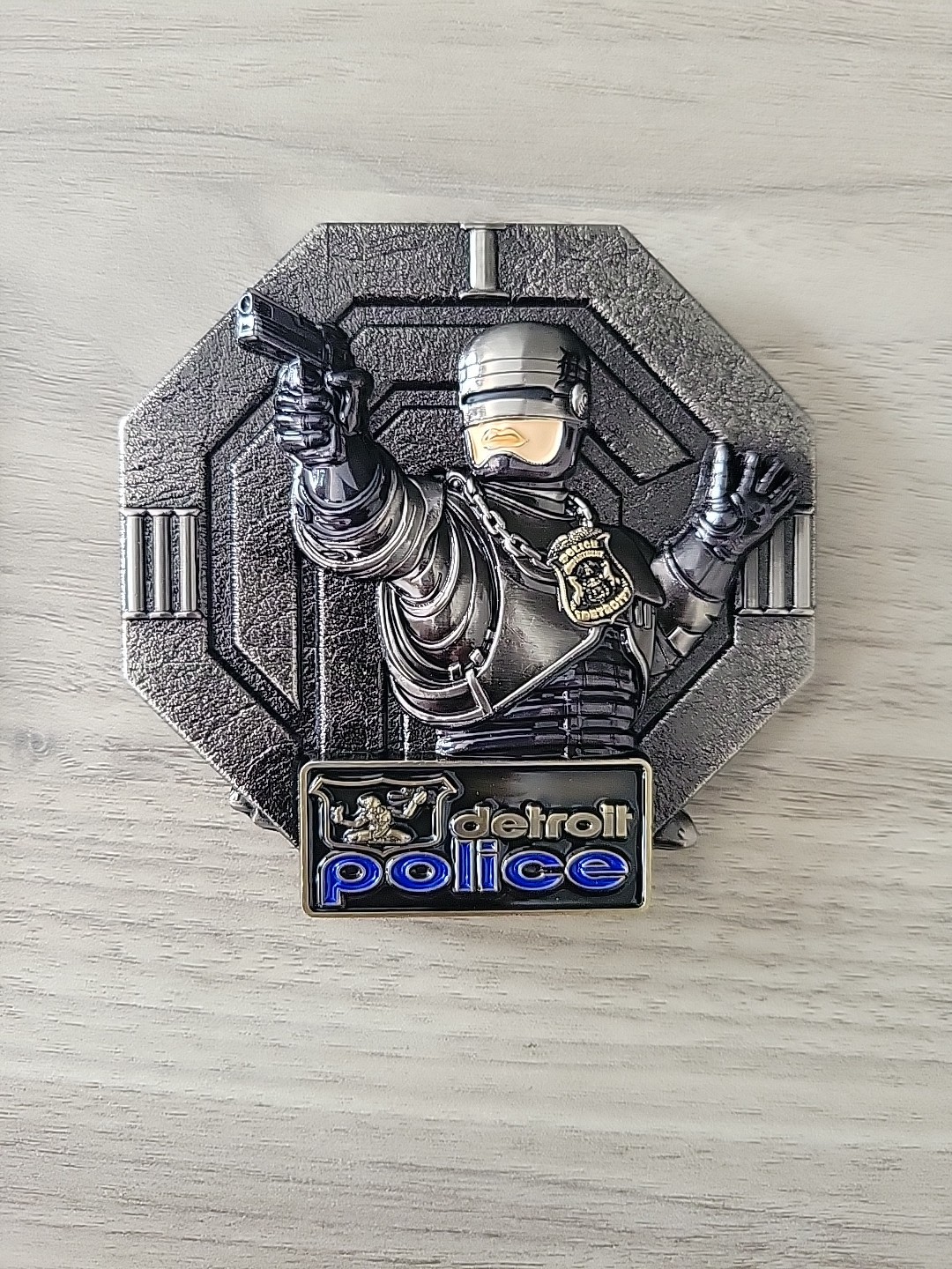 Detroit Police Department Robocop Challenge Coin