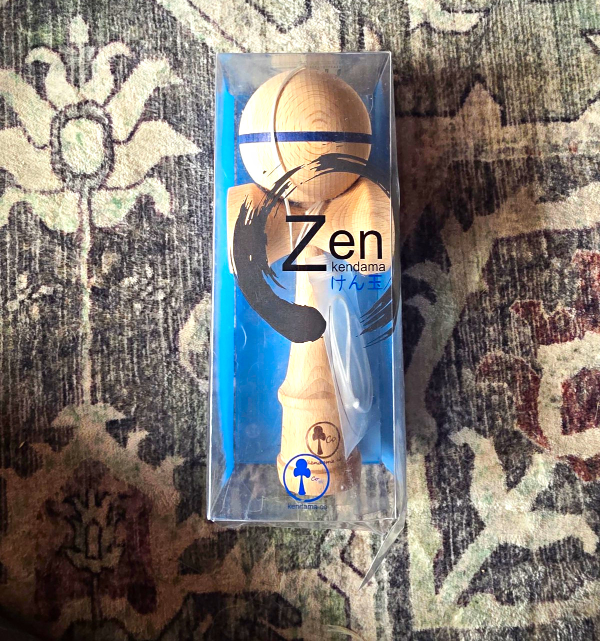 Zen Kendama Japanese Wooden Ball & Cup Skill Toy in Box, Ownership History NA