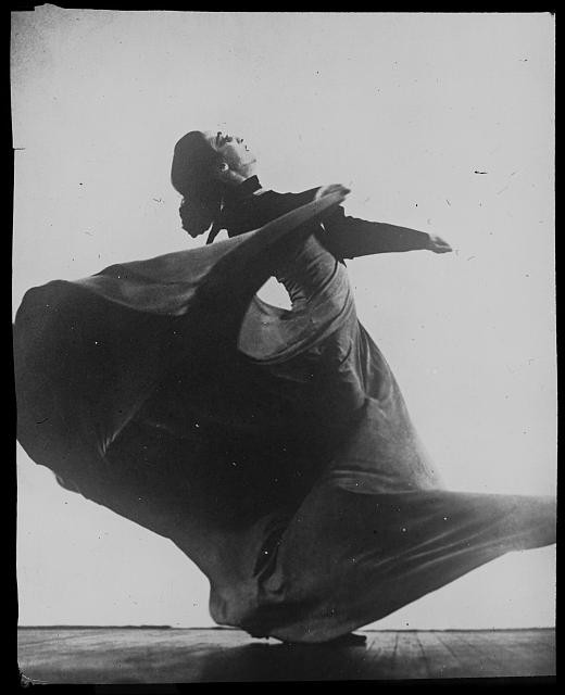 Photo:Unidentified woman dancing