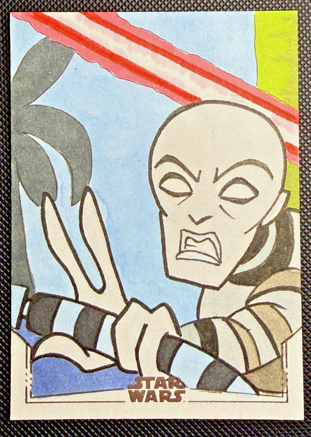 2026 Topps Chrome Star Wars Luke Skywalker 1/1 Sketch Card Patricia Ross ROTJ