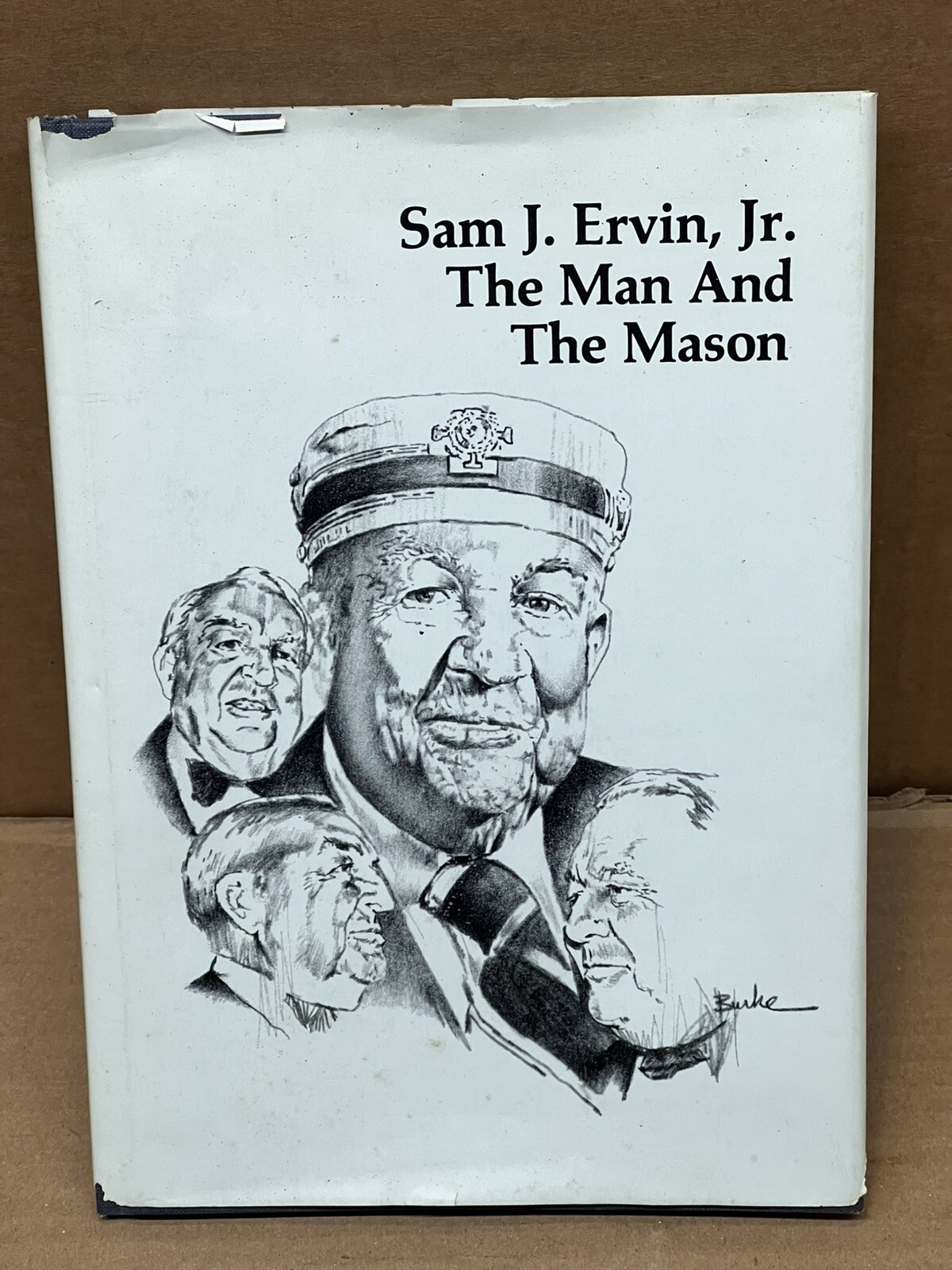 The Man and the Mason 1985 Grand Lodge Of North Carolina Sam J. Ervin, Jr.  w DJ