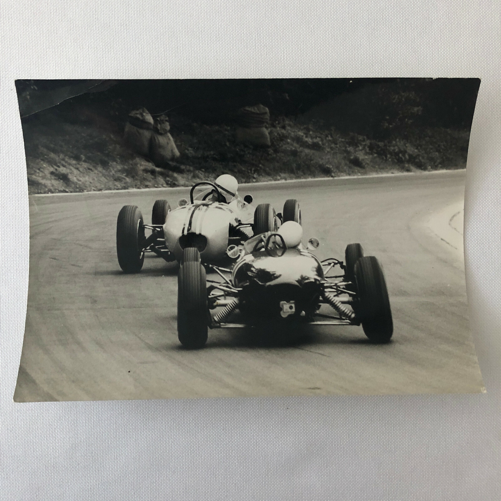 Vintage Grand Prix Racing Car Photo Photograph Print 