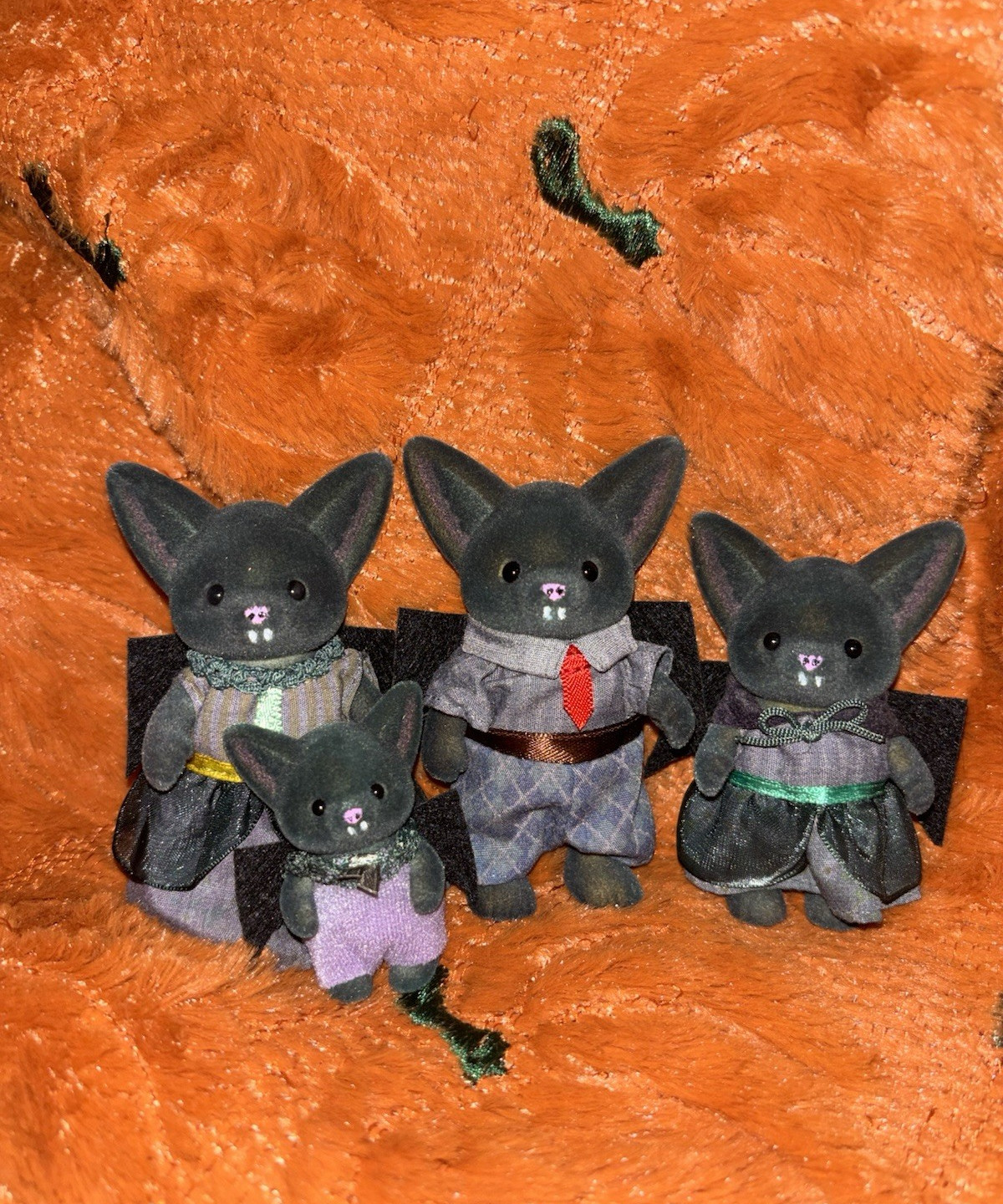 Calico Critters Bat Family Custom 🎃🦇
