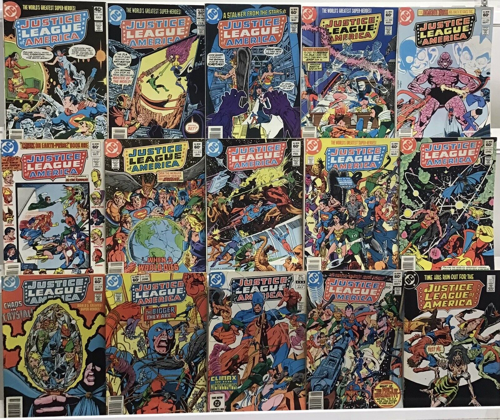 DC Comics - Justice League Of America - Comic Book Lot Of 15