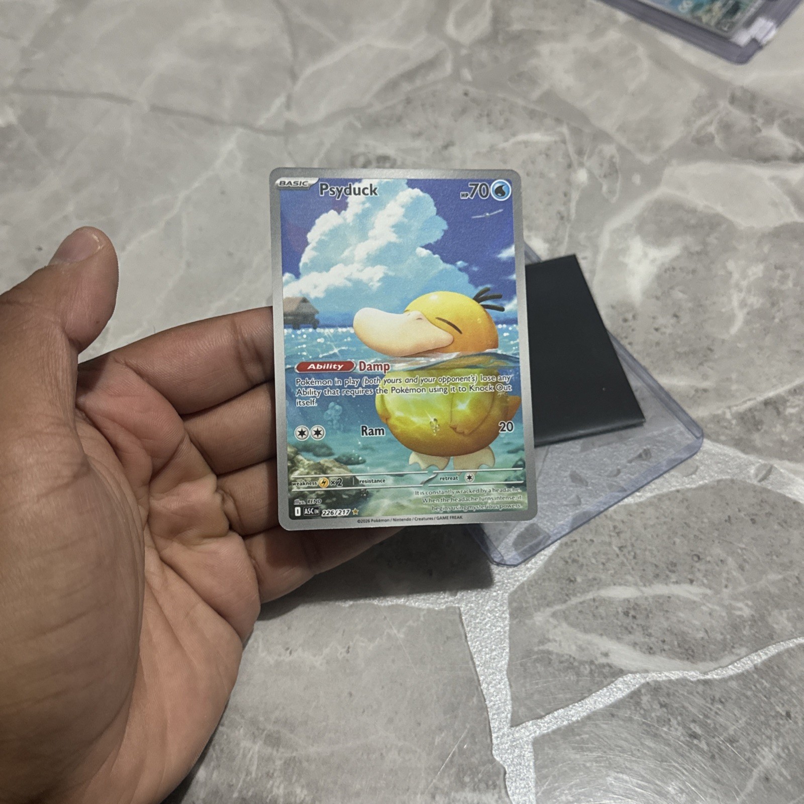 Psyduck 226/217 Ascended Hero’s Illustration Rare NM