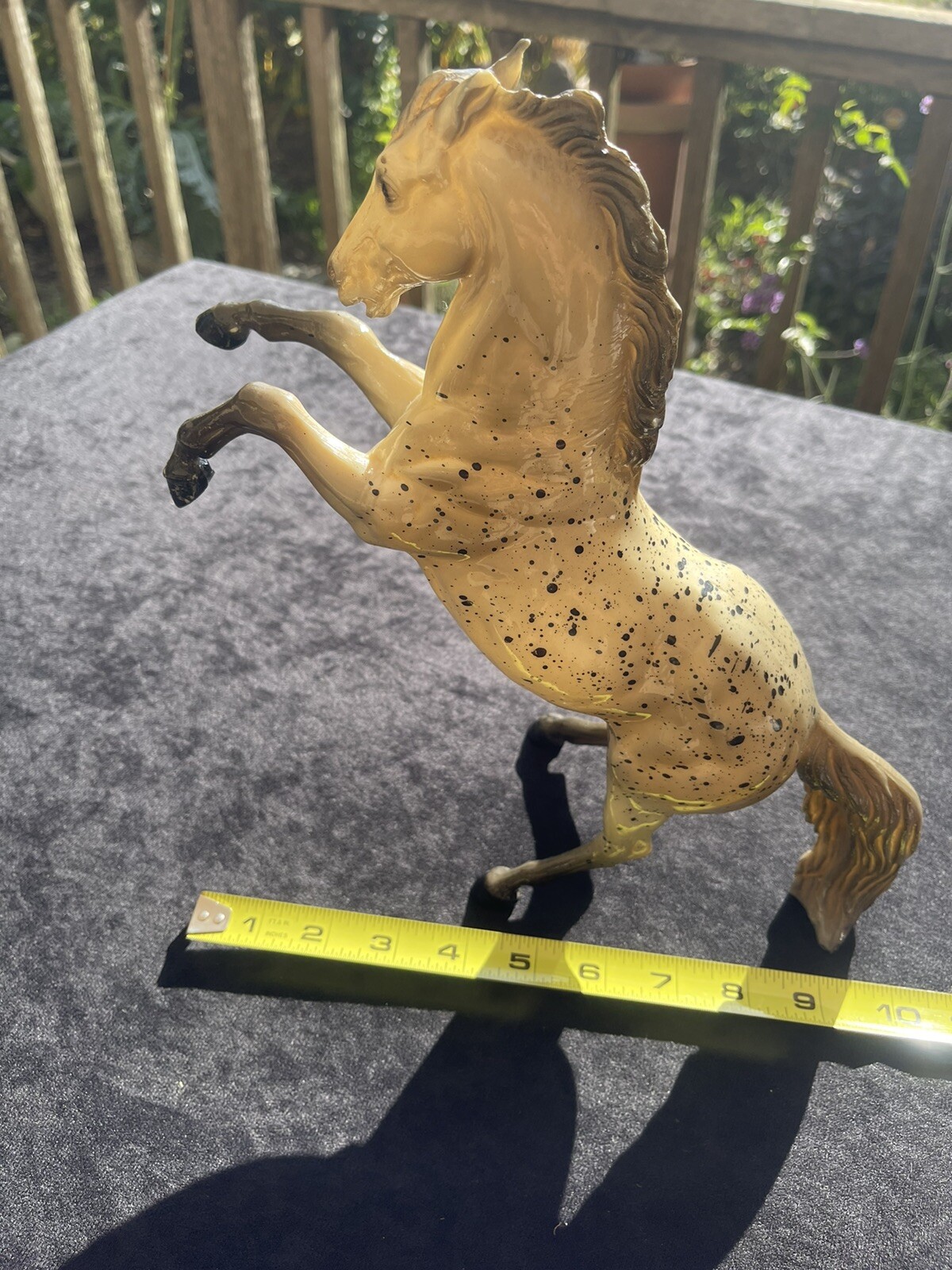 BREYER #32 GLOSSY “KING” 1961-66 REARING BODY LEOPARD APPALOOSA RARE HORSE Wild