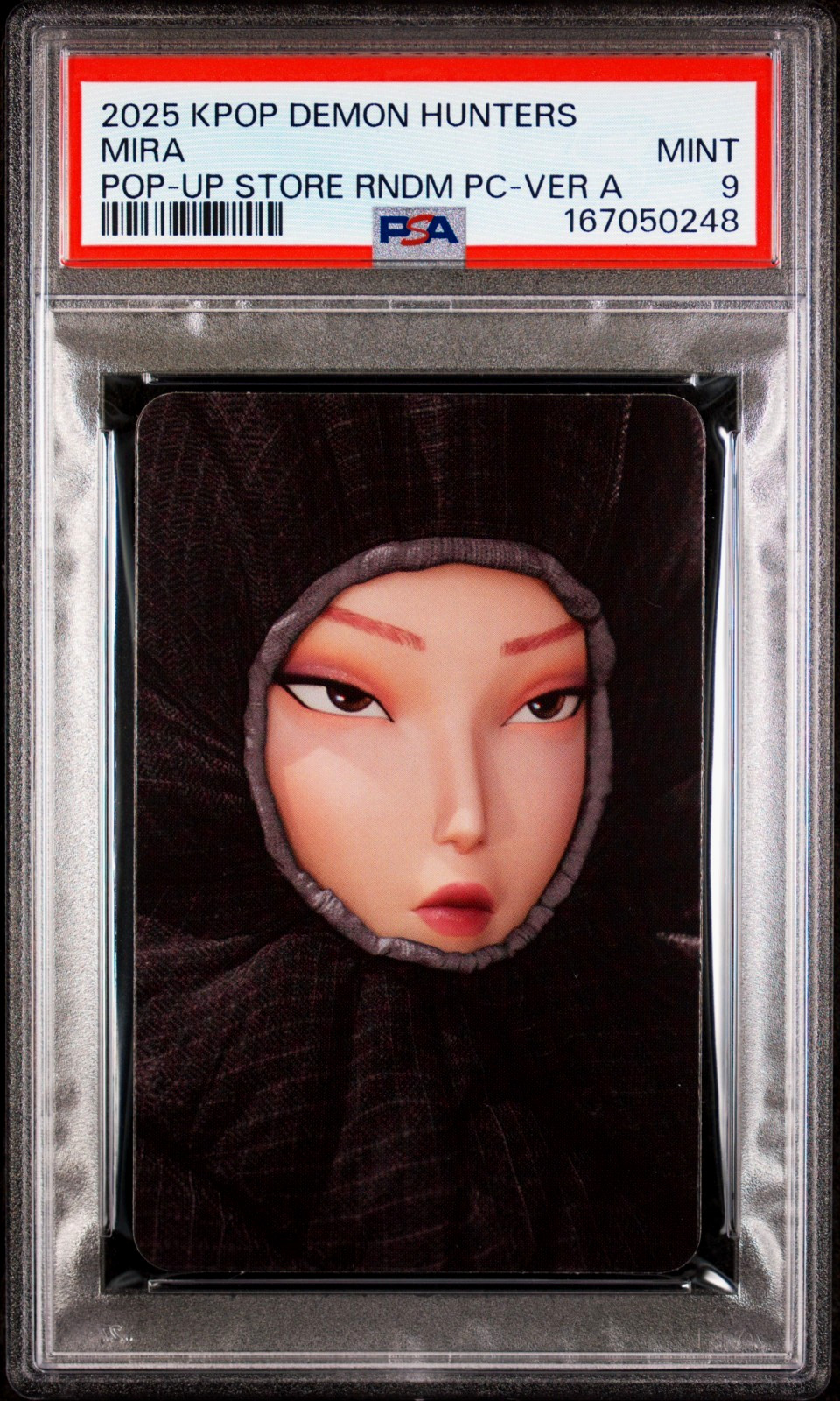 Mira 2025 K-Pop Demon Hunters Seoul Pop-Up Store Version F PSA 9 Mint