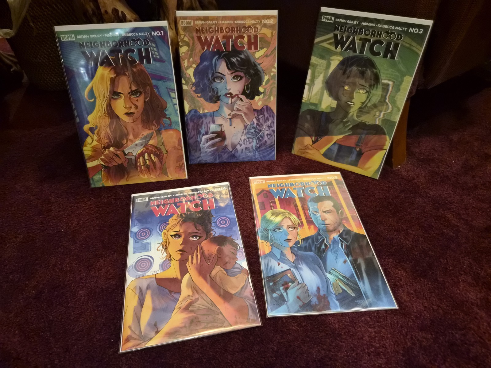 Neighborhood Watch 1 2 3 4 5 Full Miniseries BOOM Studios Comics