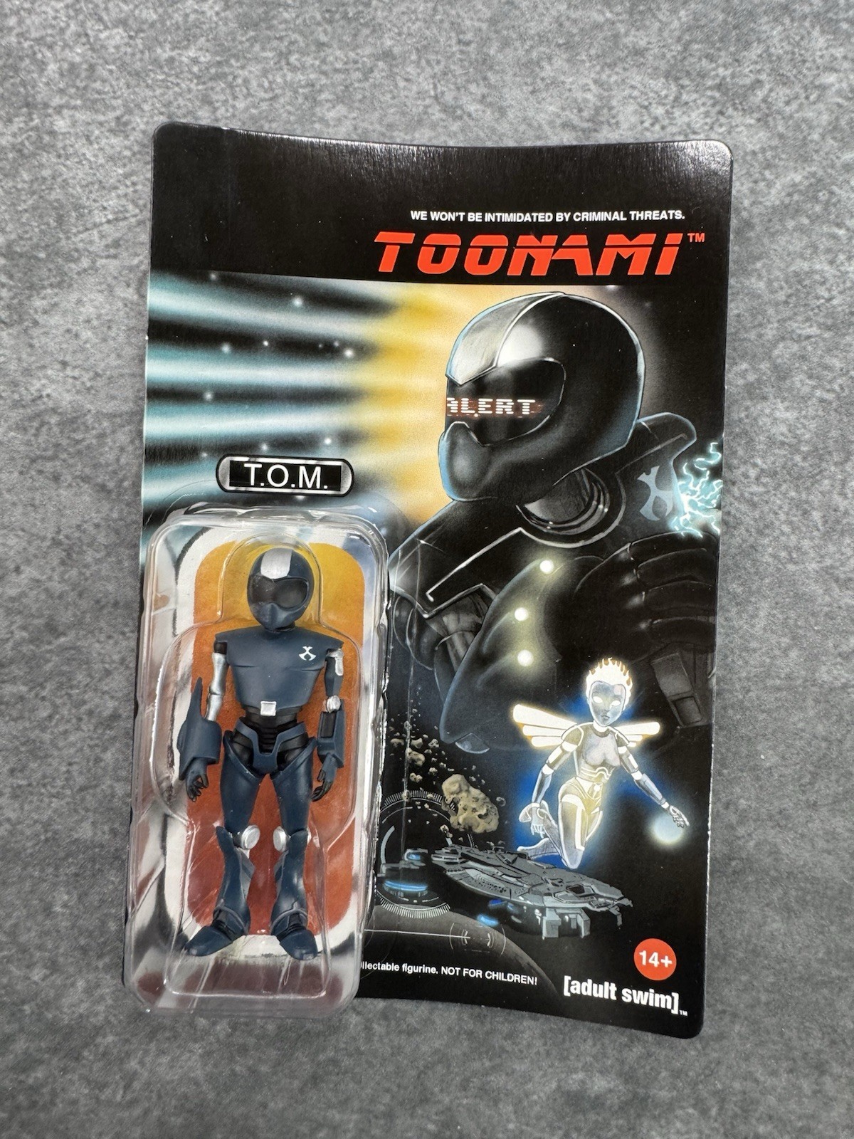 Tom Toonami 20th Anniversary Retrobrand Limited Edition Adult Swim Rare MINT