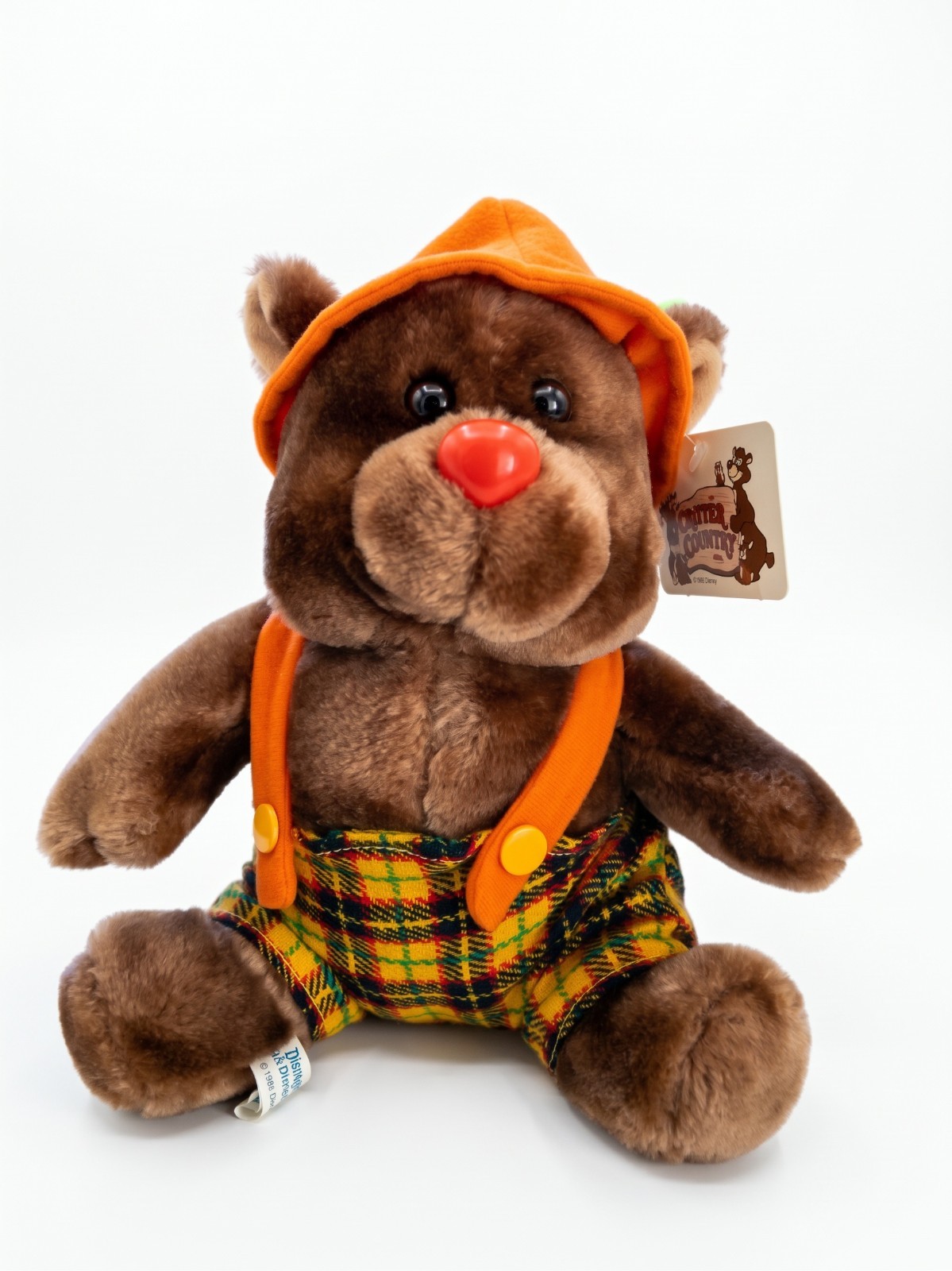 Vintage 1988 Disneyland Critter Country plush bear 10\