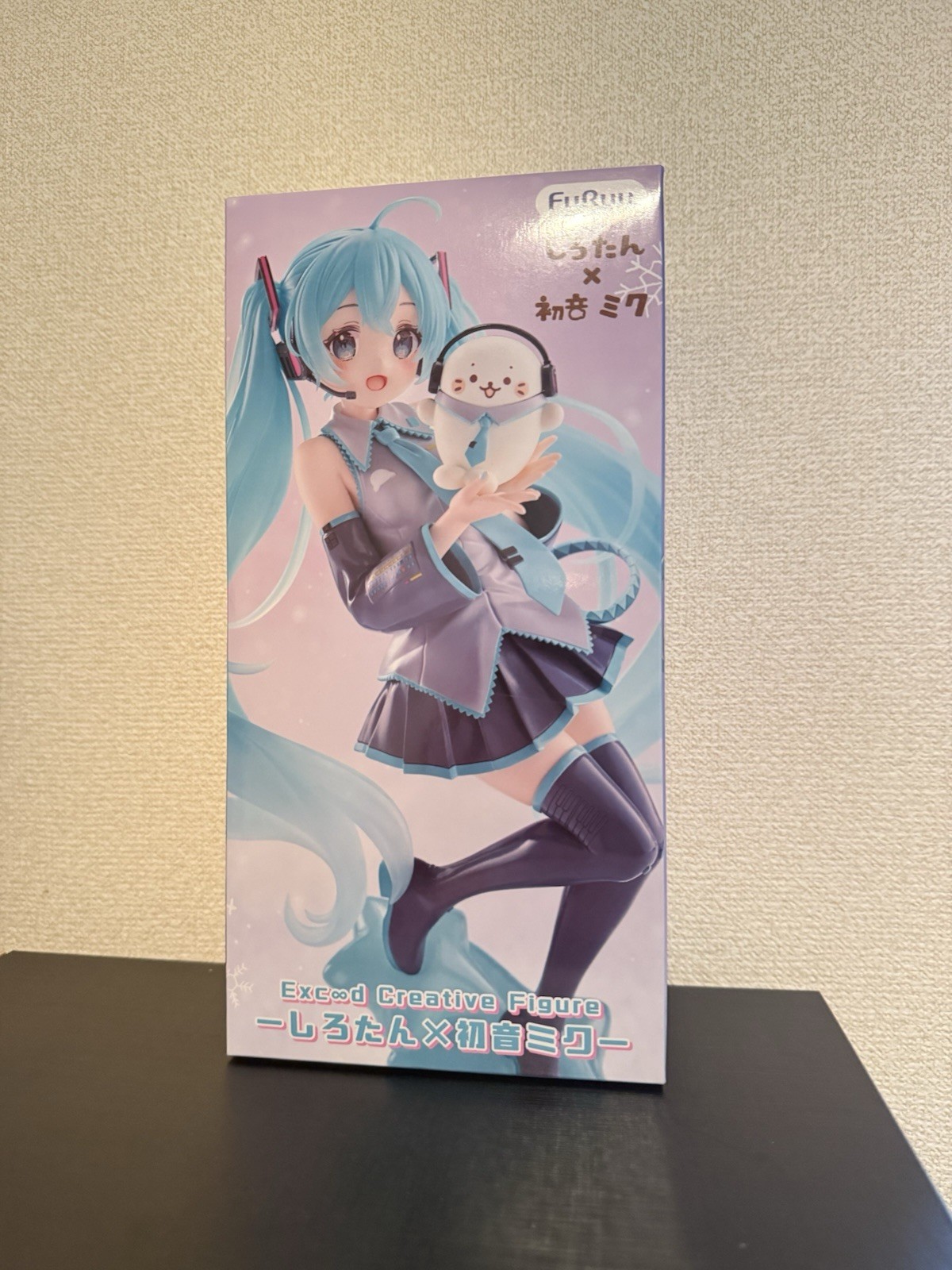 Hatsune Miku x Sirotan Excood Creative Figure FuRyu Official Japan New Sealed 