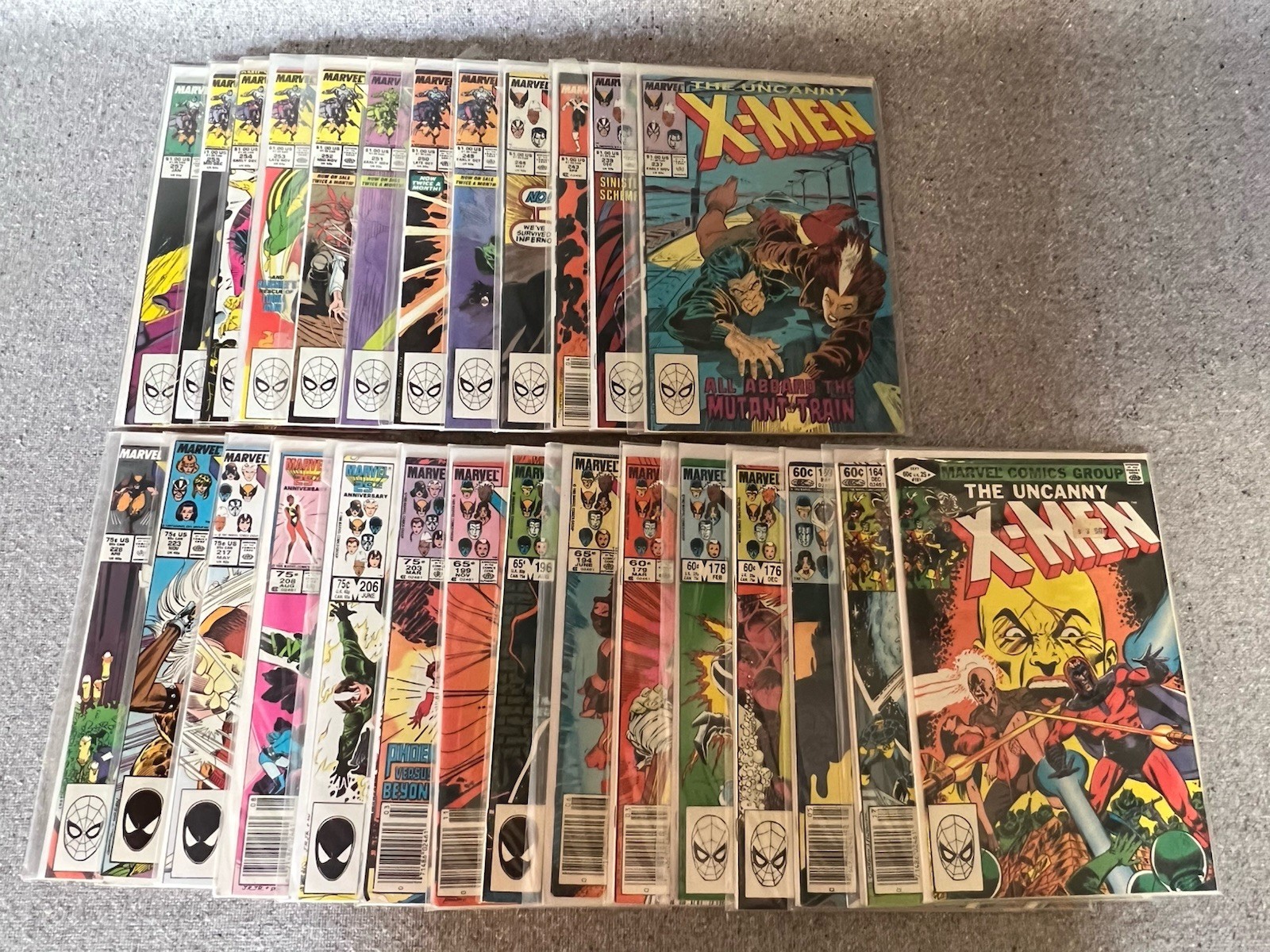 Uncanny X-Men Lot of 27 High Grade Lot See Pictures
