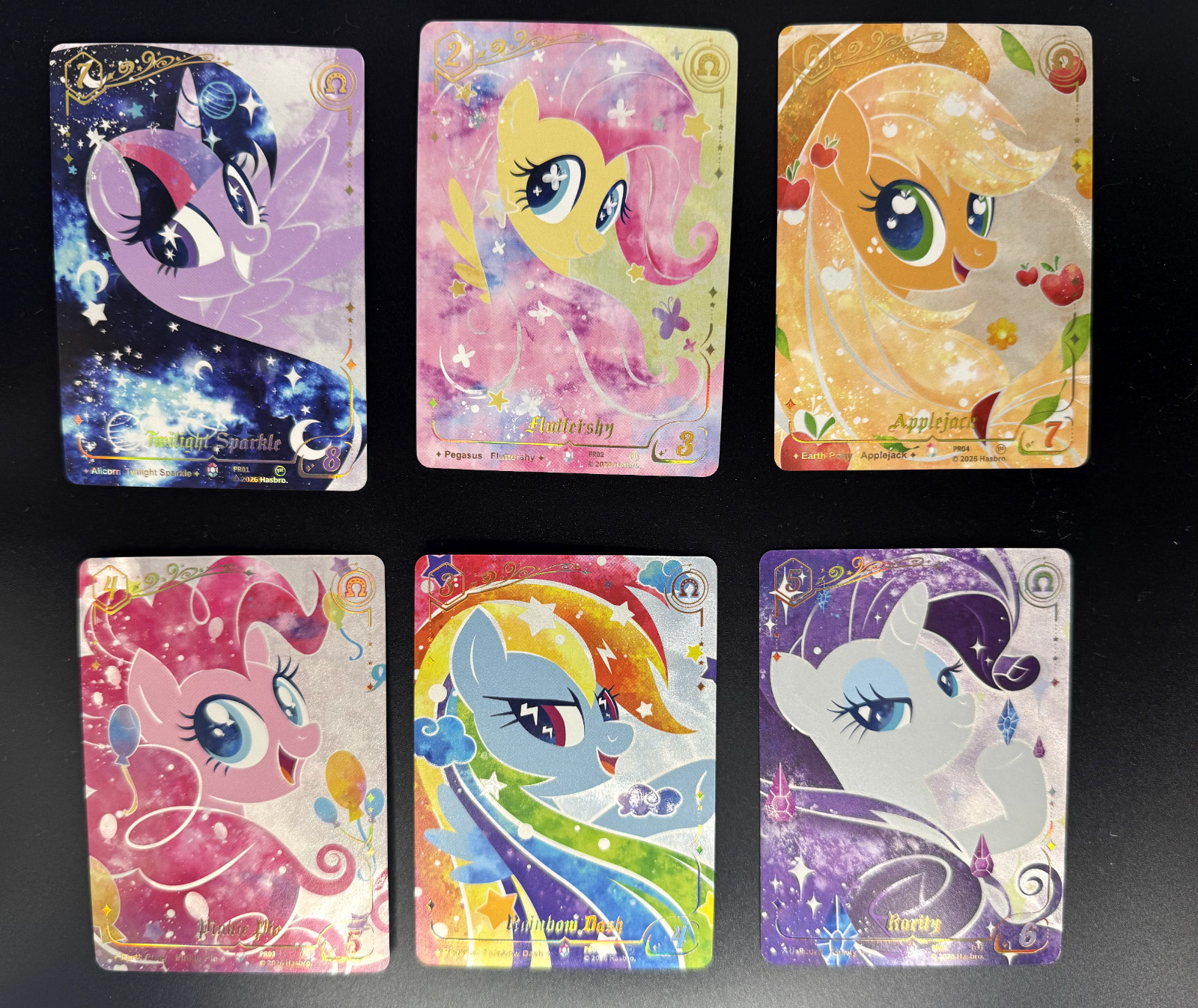 Kayou My Little Pony NYCC 2026 Promo Foil Mystery Cards- CHOOSE YOUR PONY