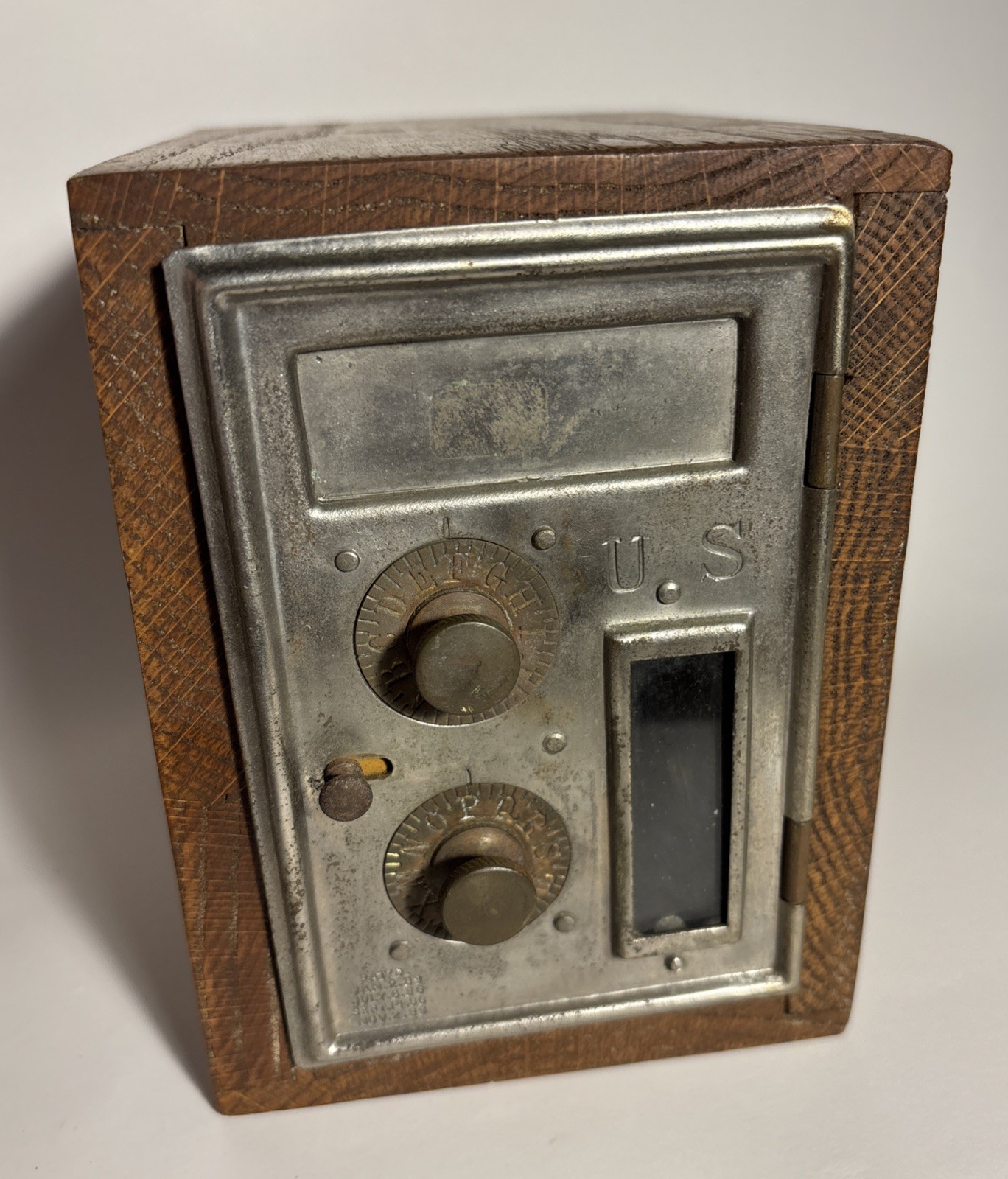 1886 US post office door And Box Rare Design