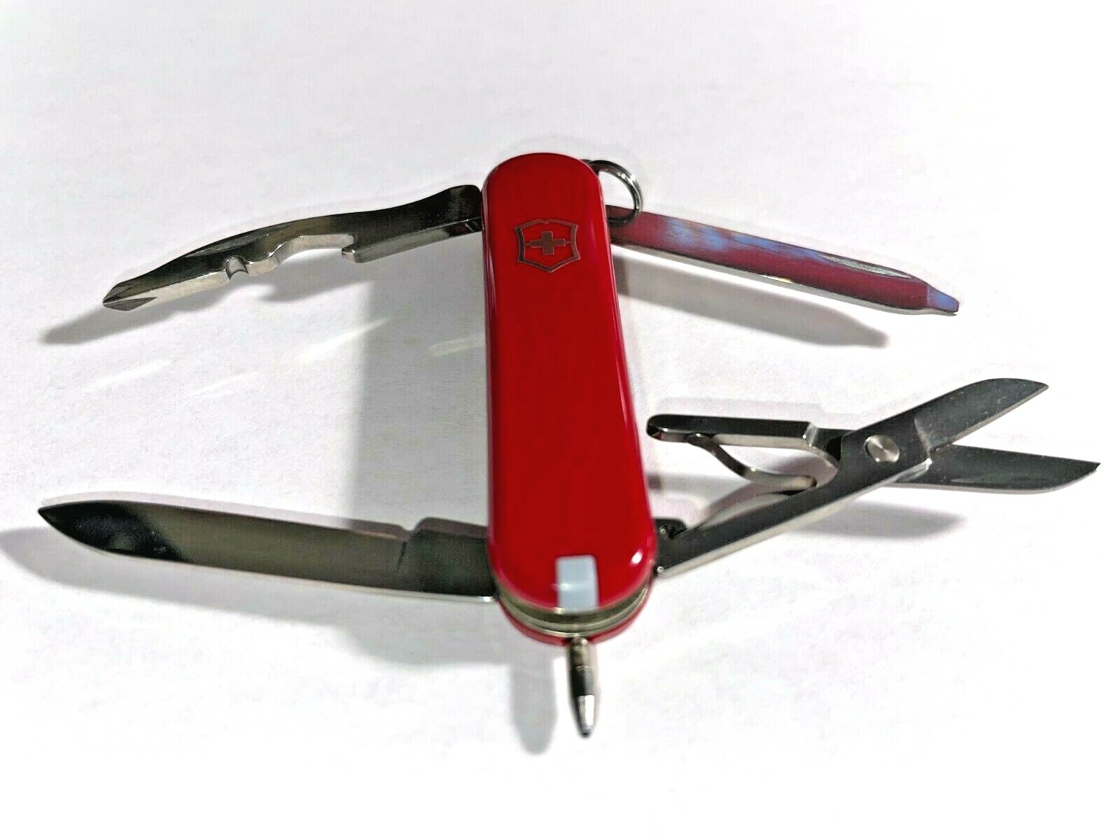 NEW in Box Victorinox Swiss Army 58mm Knife  RED MANAGER  0.6365