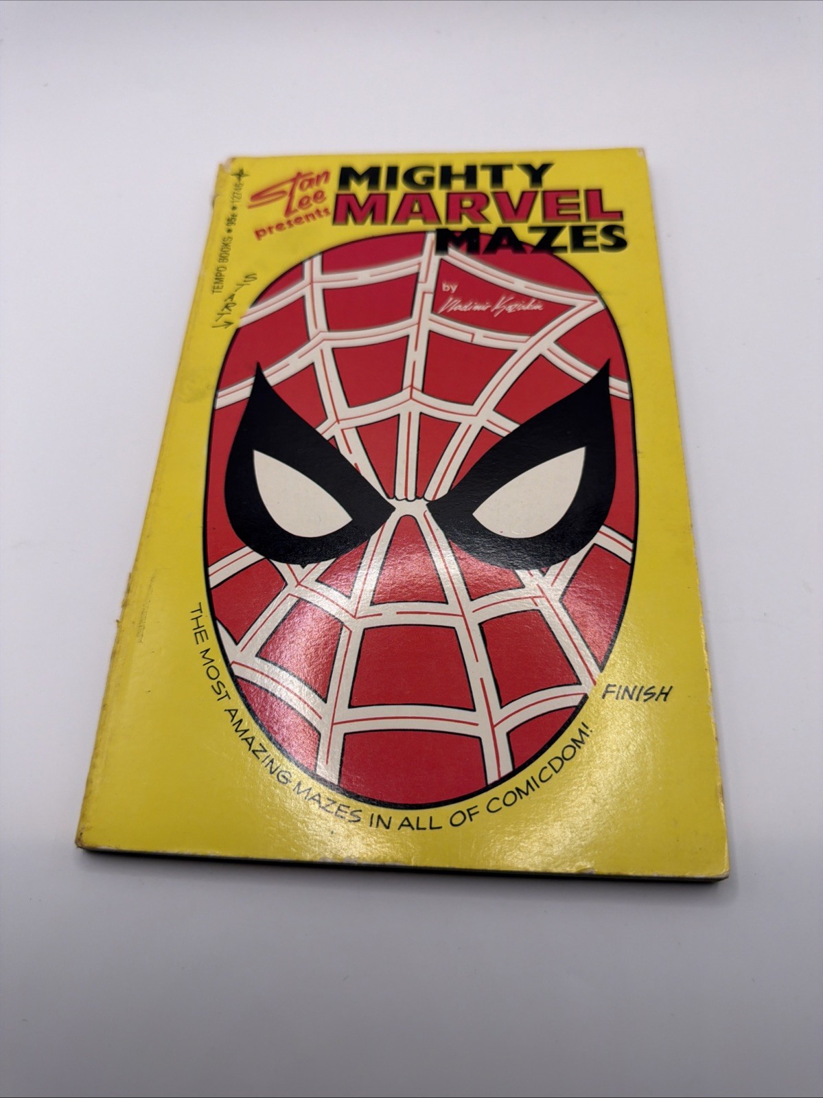 Vintage 1977 Mighty Marvel Mazes Stan Lee, See Description