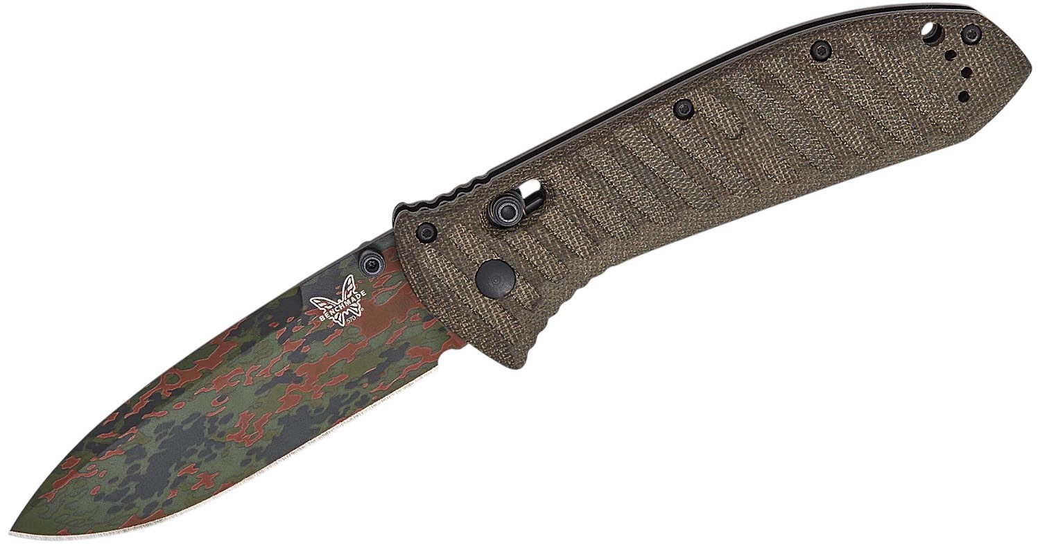 Benchmade SHOT Show 2026 Presidio II 570CAMO-2601 Milled ODG Micarta Camo S30V