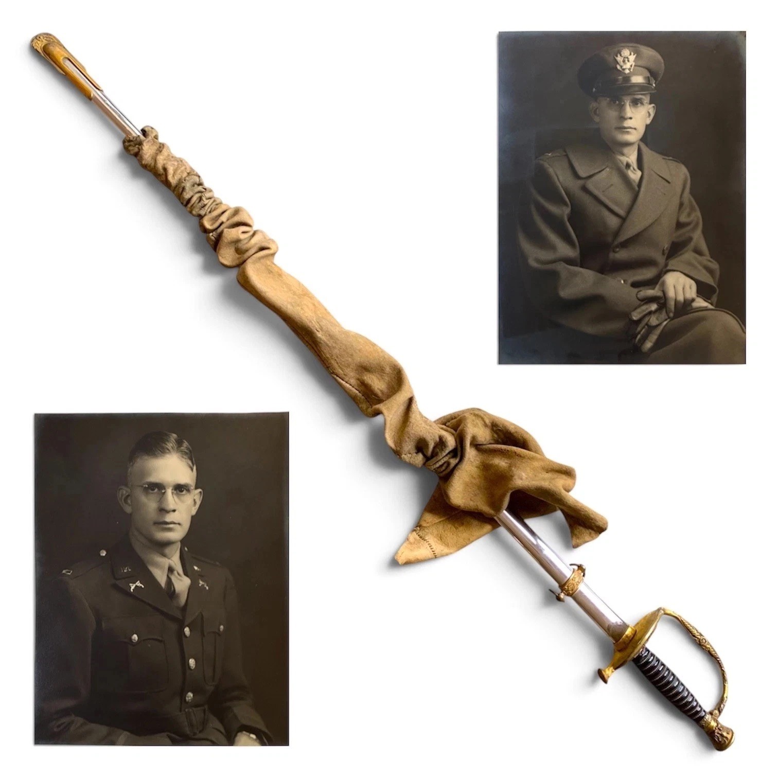 Identified US M1860 Sword Fixed Guard Variant Horstmann Weyersberg MP Photo Lot