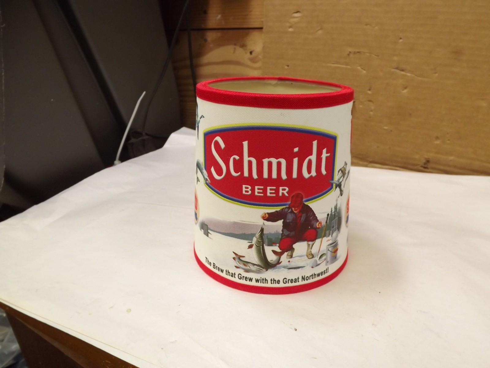 schmidt beer lamp shade