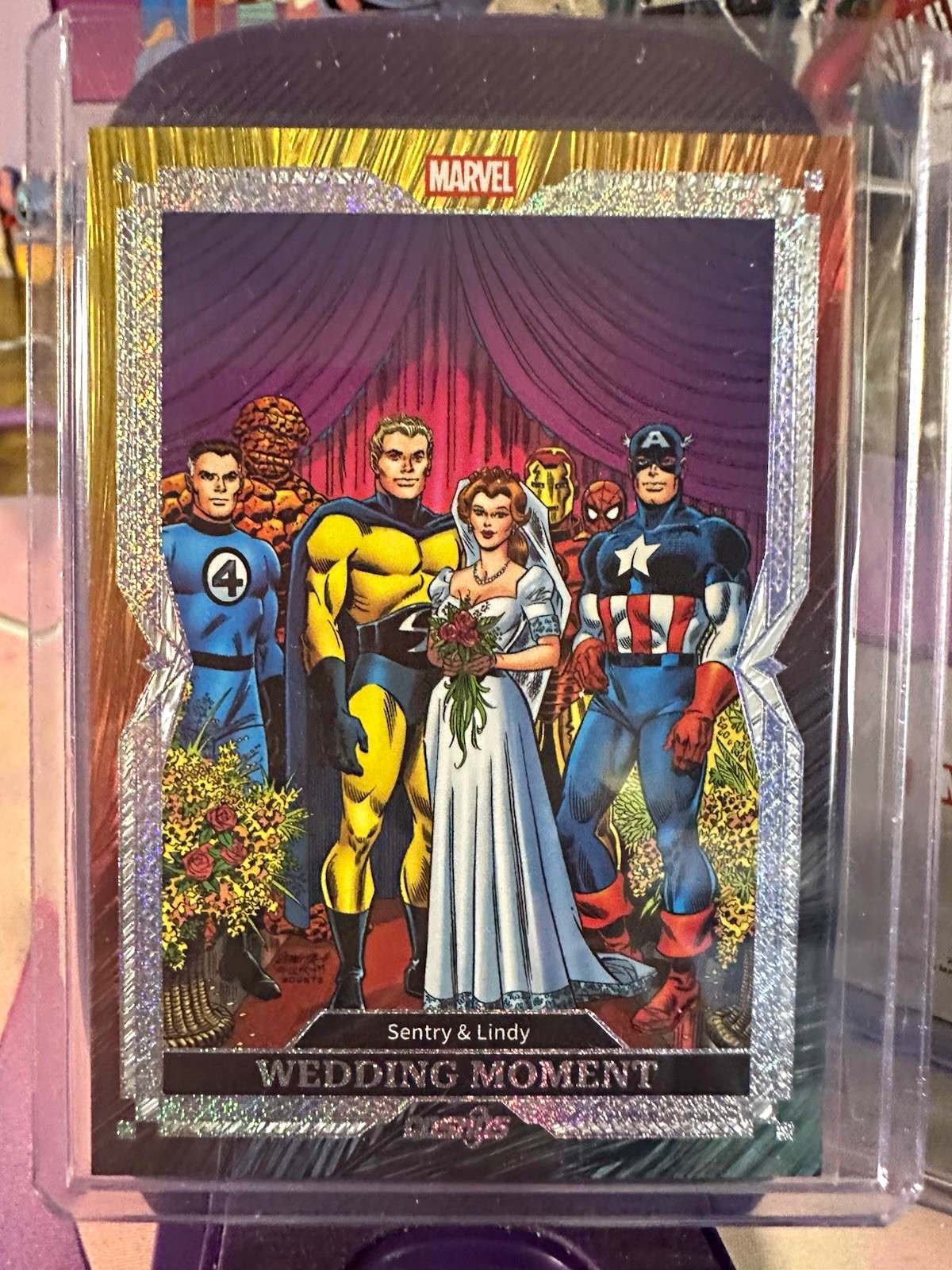 2025 Kakawow Cosmos Marvel Wedding Moment CM-WM-06 Sentry & Lindy /115 #002