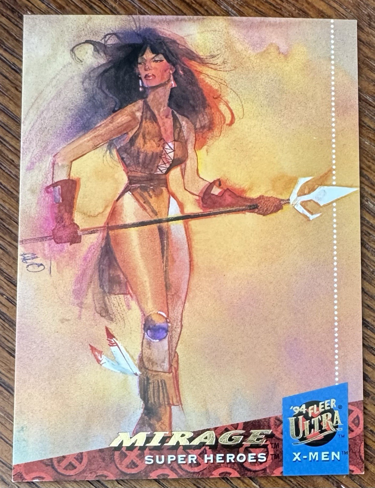 MIRAGE Moonstar Mutant 1994 X-Men Fleer Ultra Marvel Card Super-Hero #44