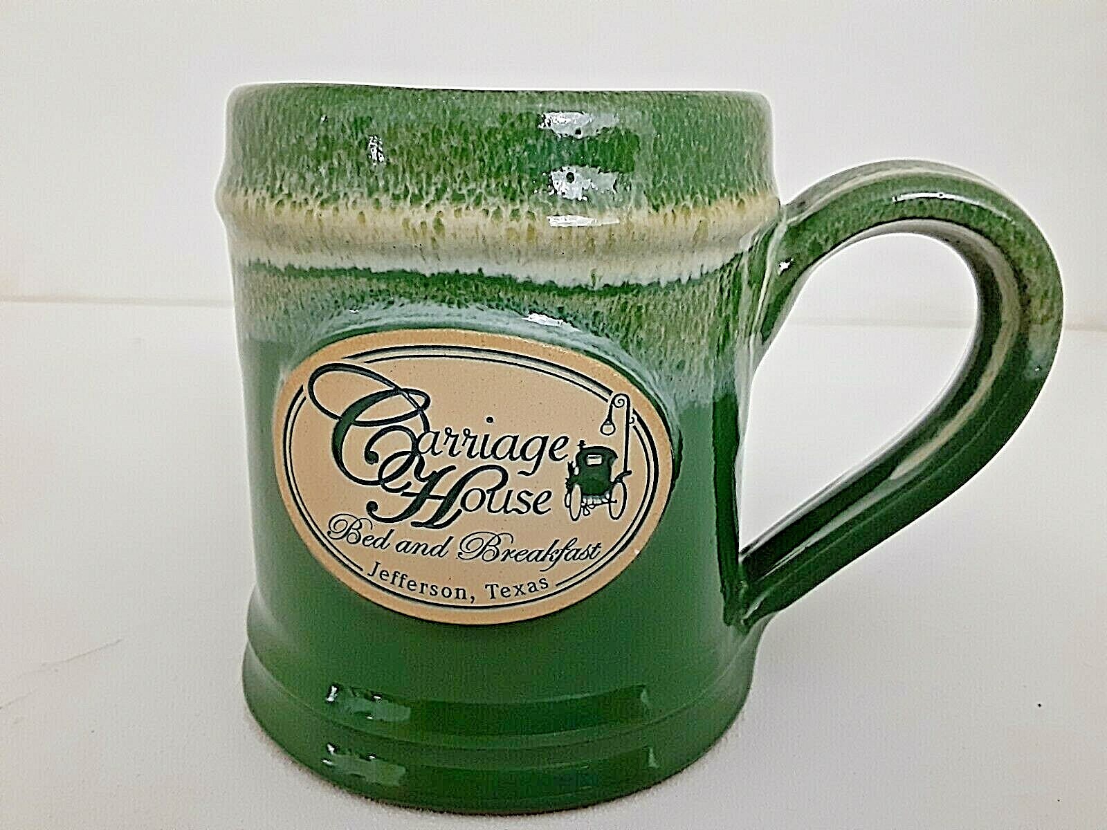  Deneen Hand thrown Pottery Carriage House Coffee Mug Jefferson, TX