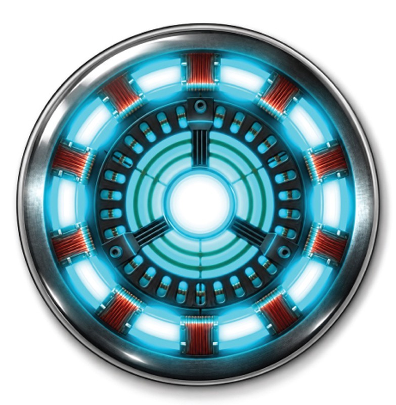 IRON MAN TONY STARK ARC REACTOR BUTTON 3\