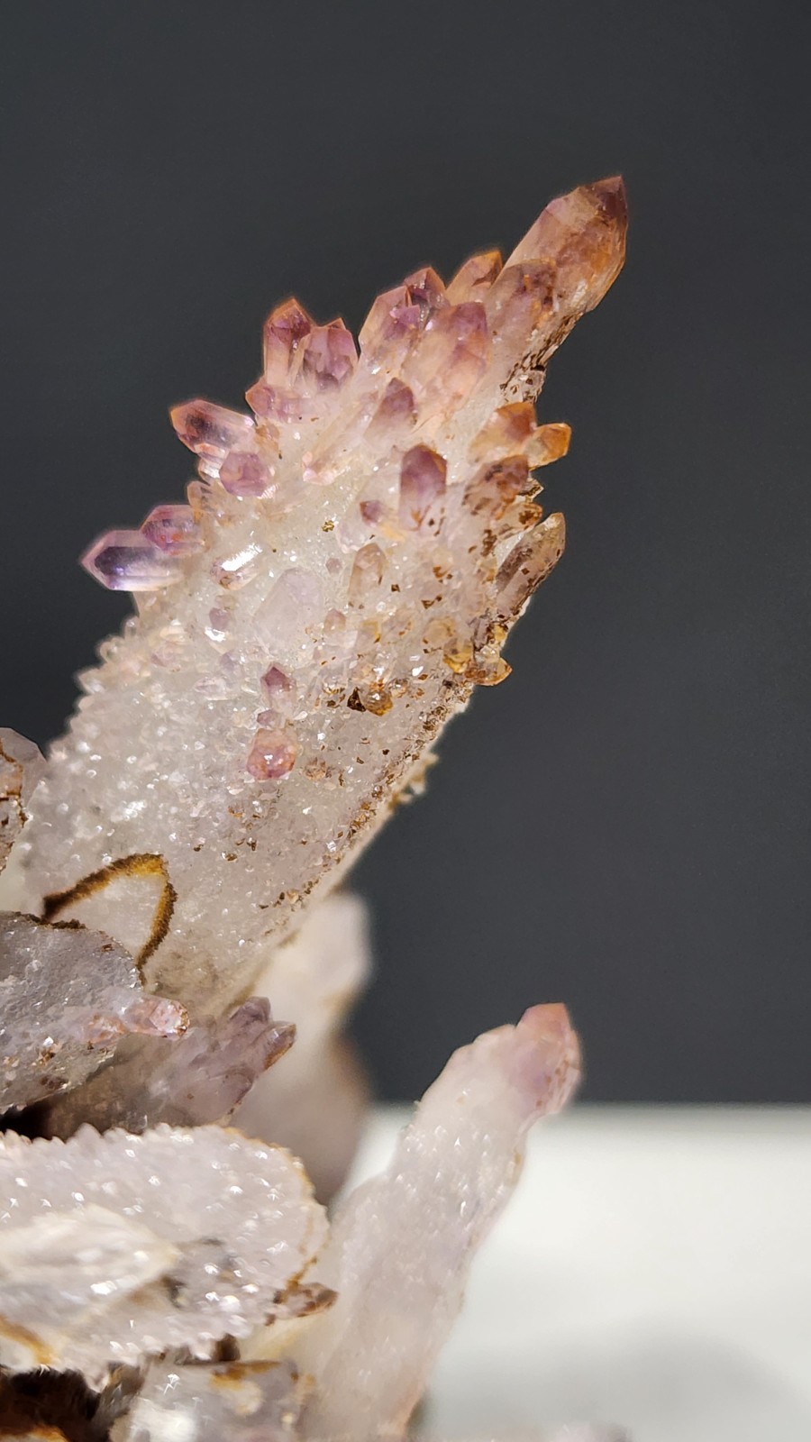 Cholla Veracruz Amethyst Crystal Cluster  Cholla de Vera Cruz Crystals #E10710