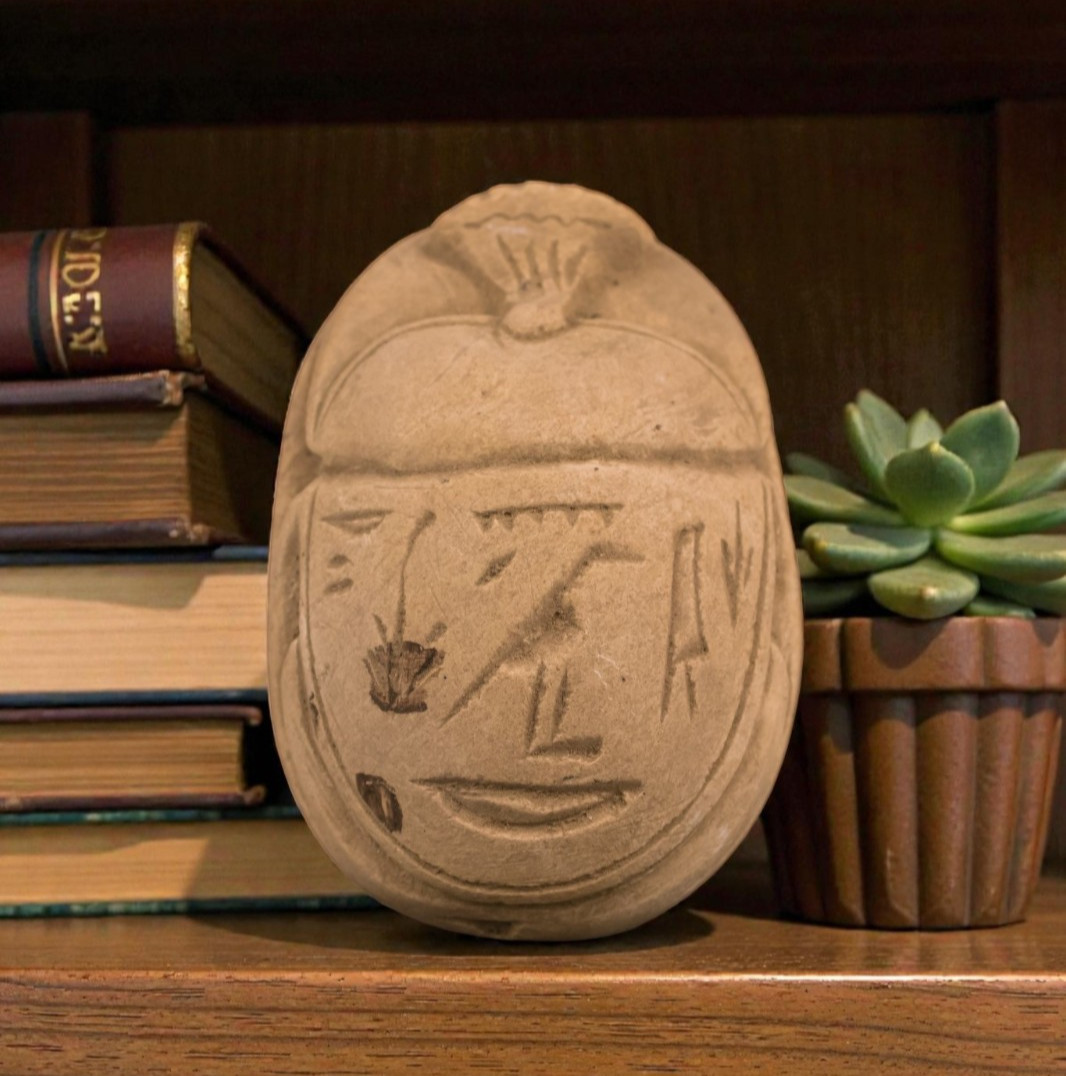 Ancient Egyptian Artifacts A Rare Authentic Pharaonic Egyptian Scarab BC